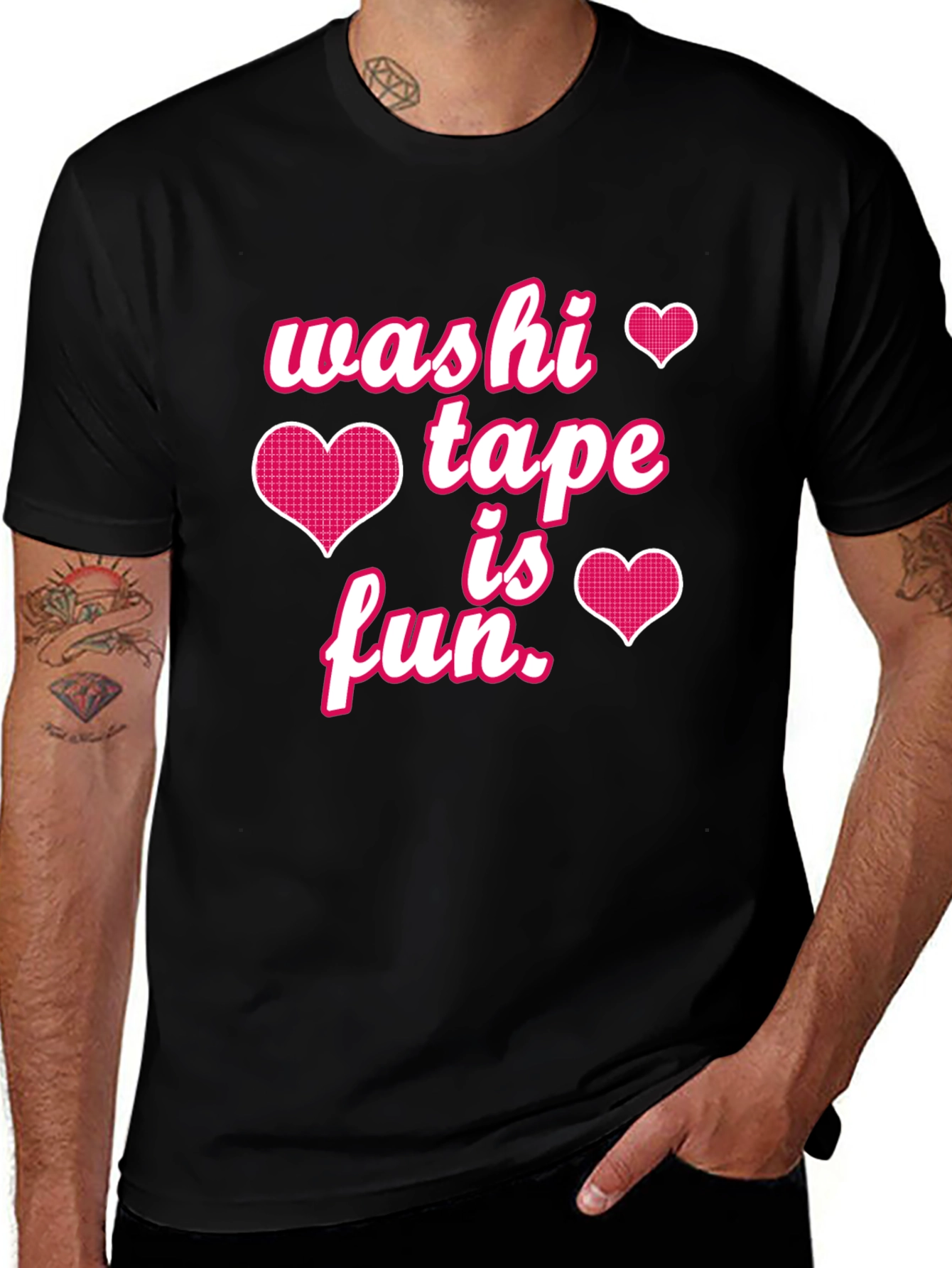 Variant 17 of Washi Tape is Fun Graphic Tee