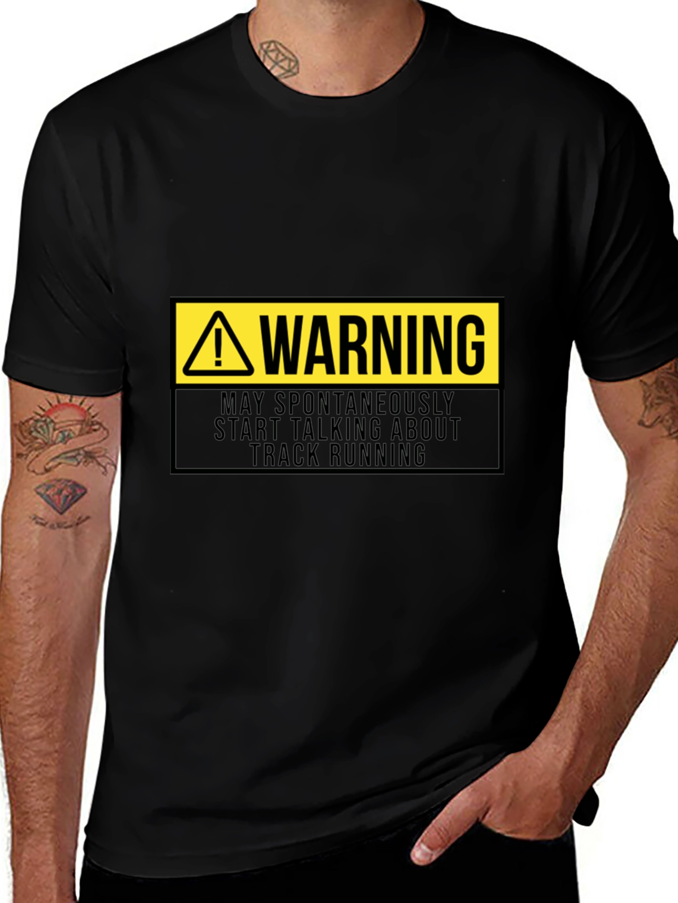 Variant 7 of Warning Track Running Tee
