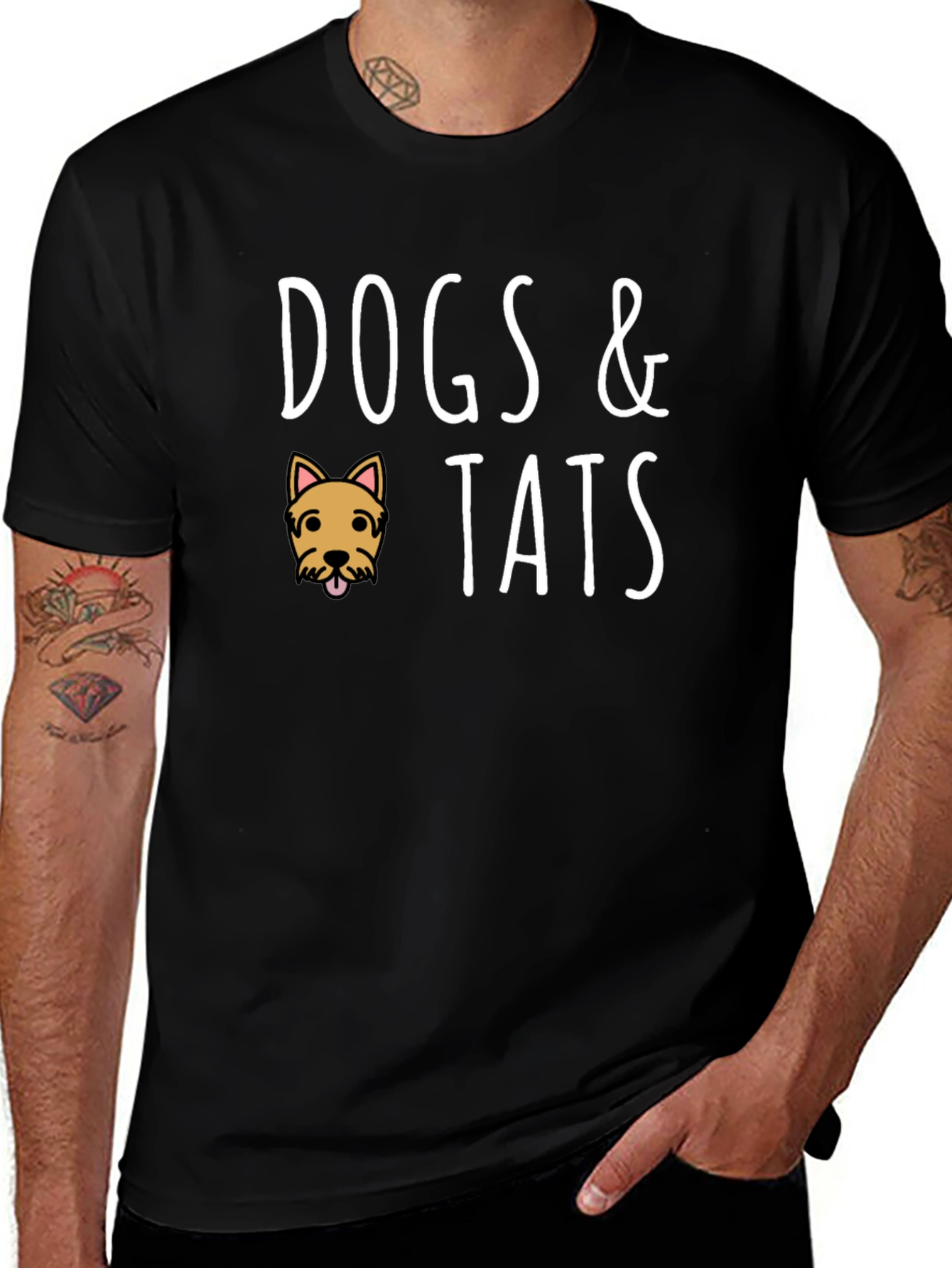 Variant 26 of Dogs and Tats Graphic T-Shirt