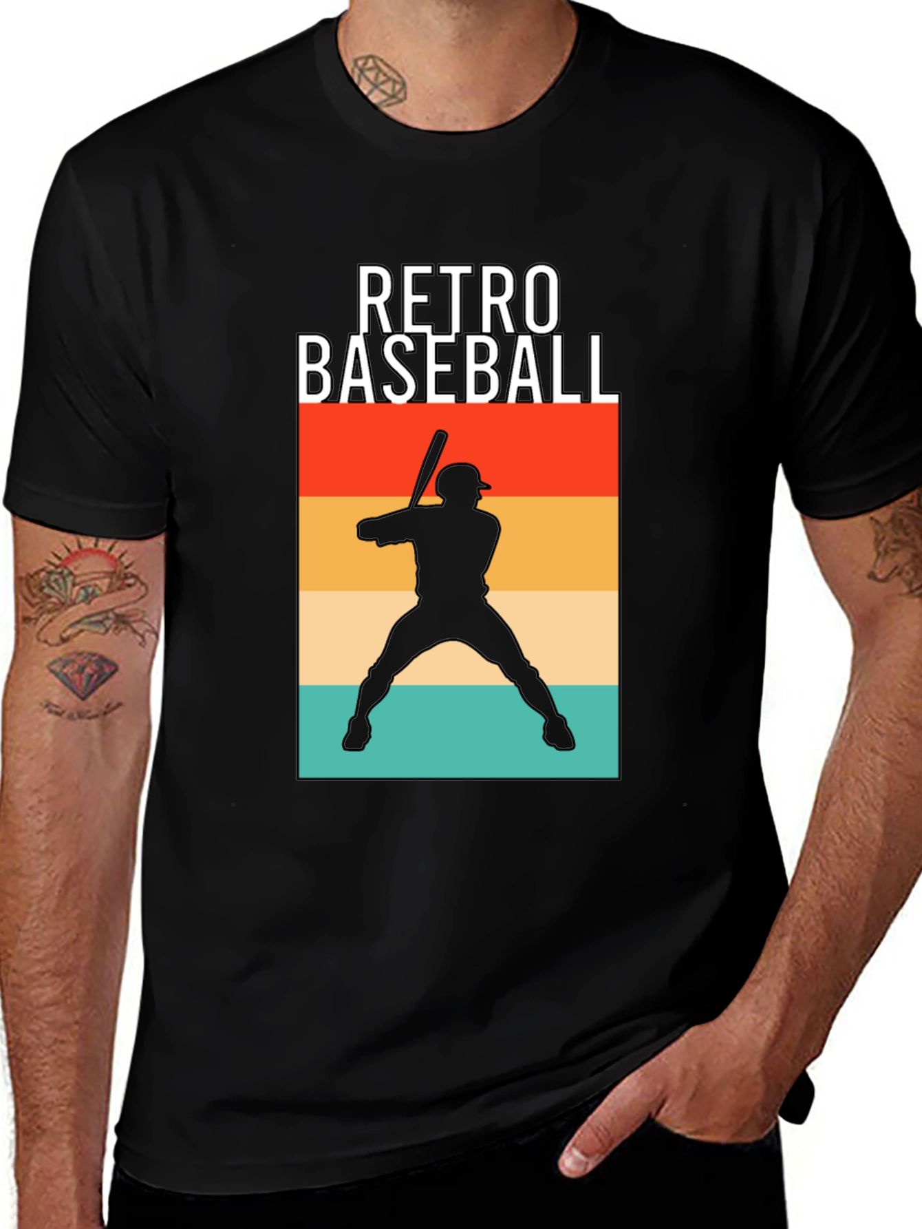 Variant 30 of Retro Baseball Graphic T-Shirt