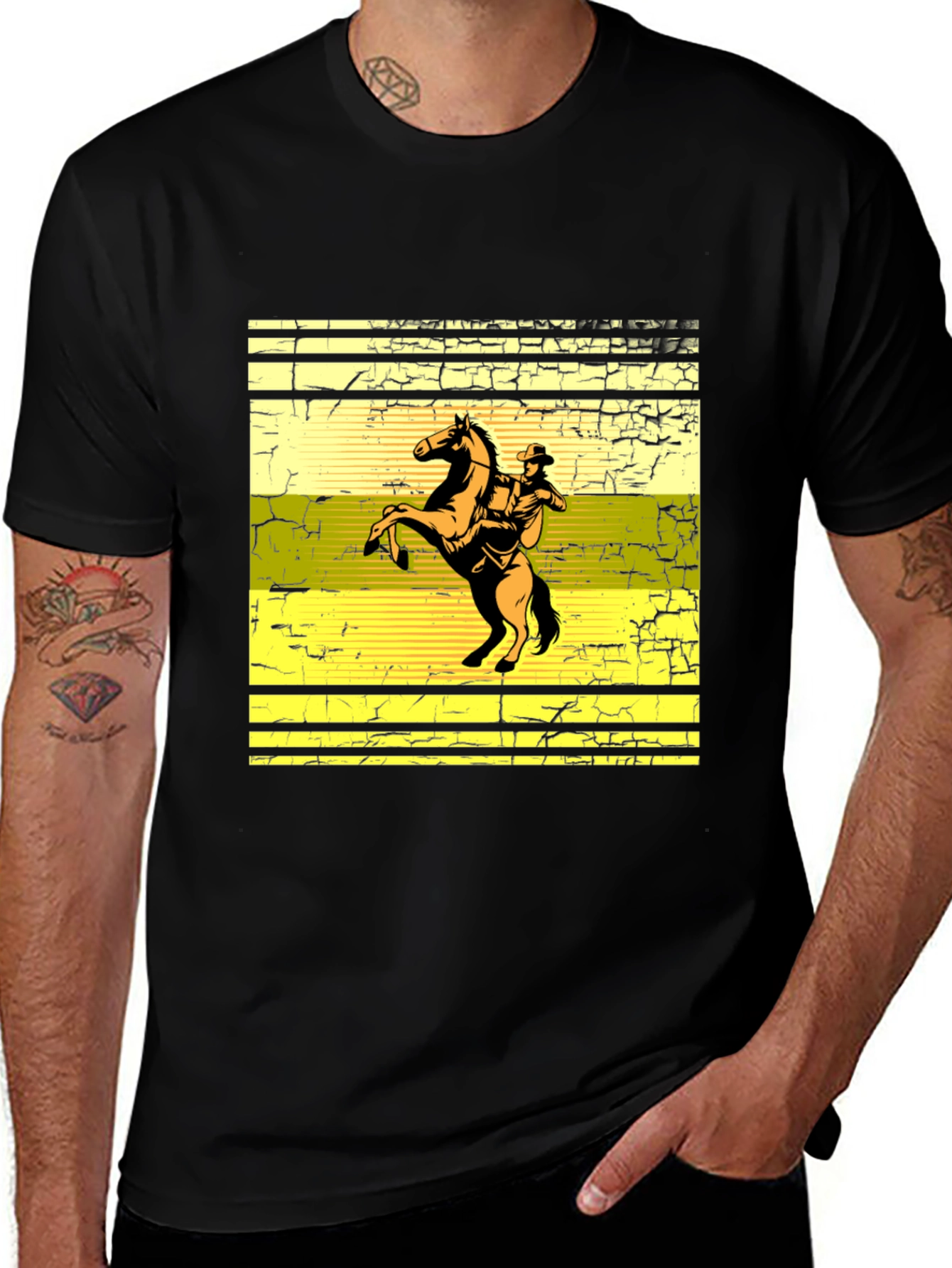 Variant 8 of Cowboy Rider T-Shirt - Western Graphic Tee
