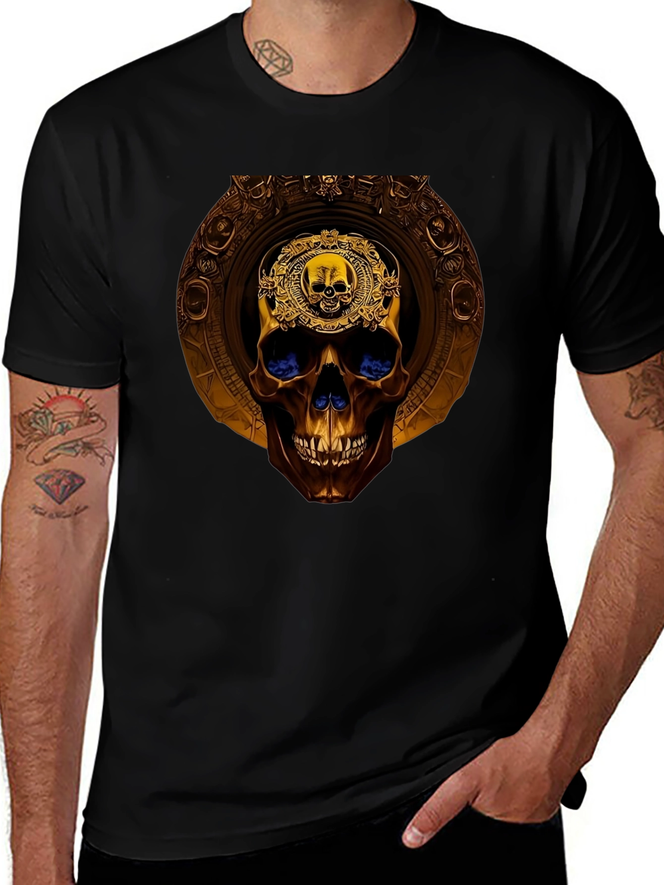 Variant 30 of Skull Graphic Tee - Unique Design