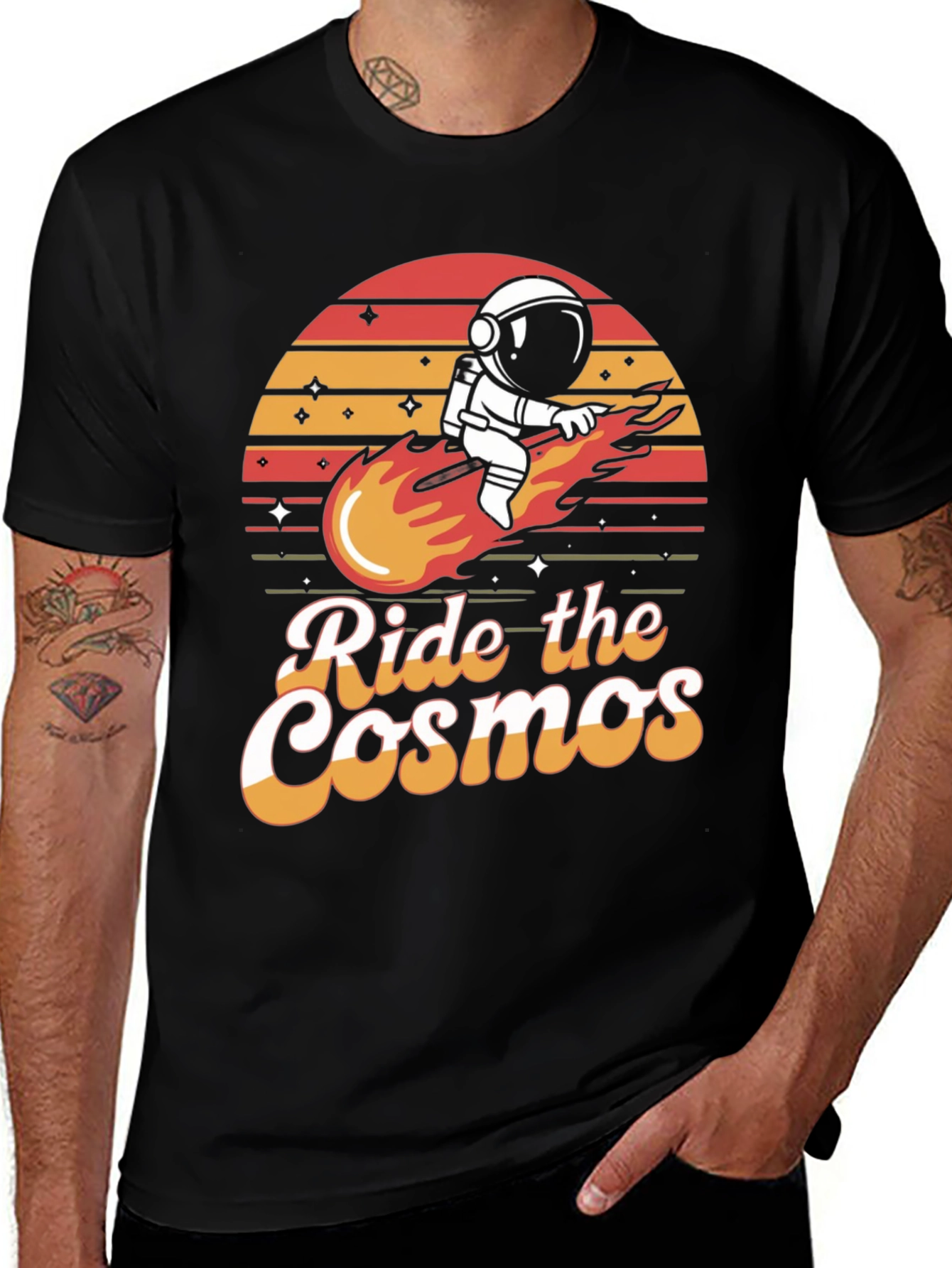 Variant 25 of Ride the Cosmos Graphic T-Shirt