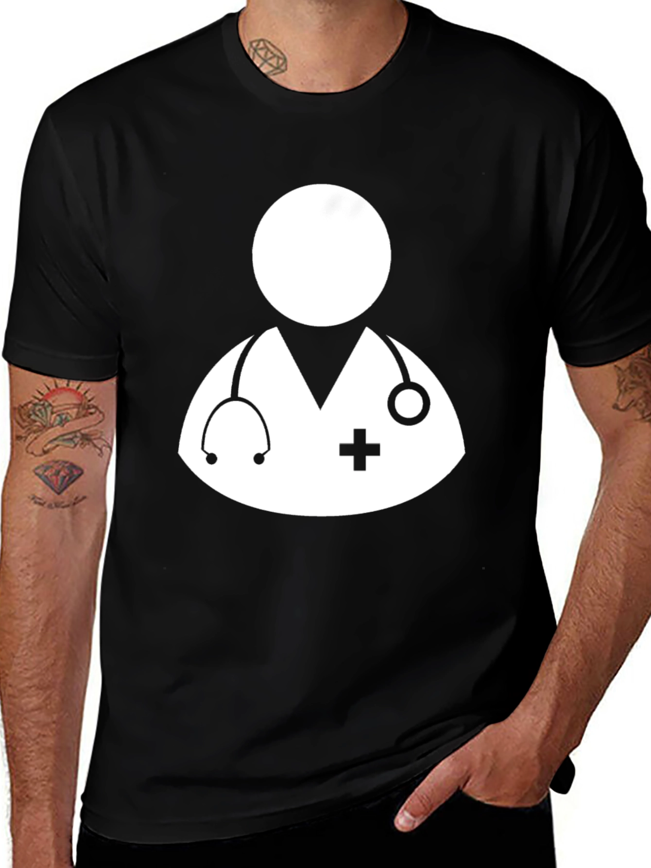 Variant 18 of Doctor Graphic Tee - Comfortable Cotton Blend T-Shirt