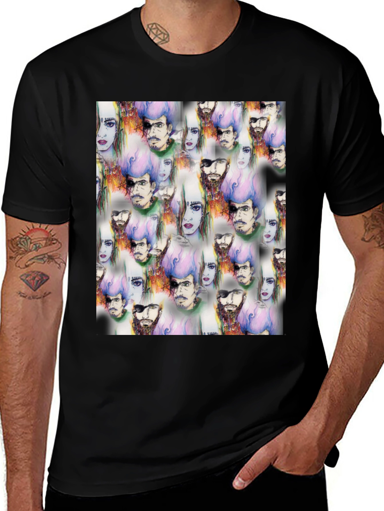Variant 23 of Unique Graphic Print T-Shirt