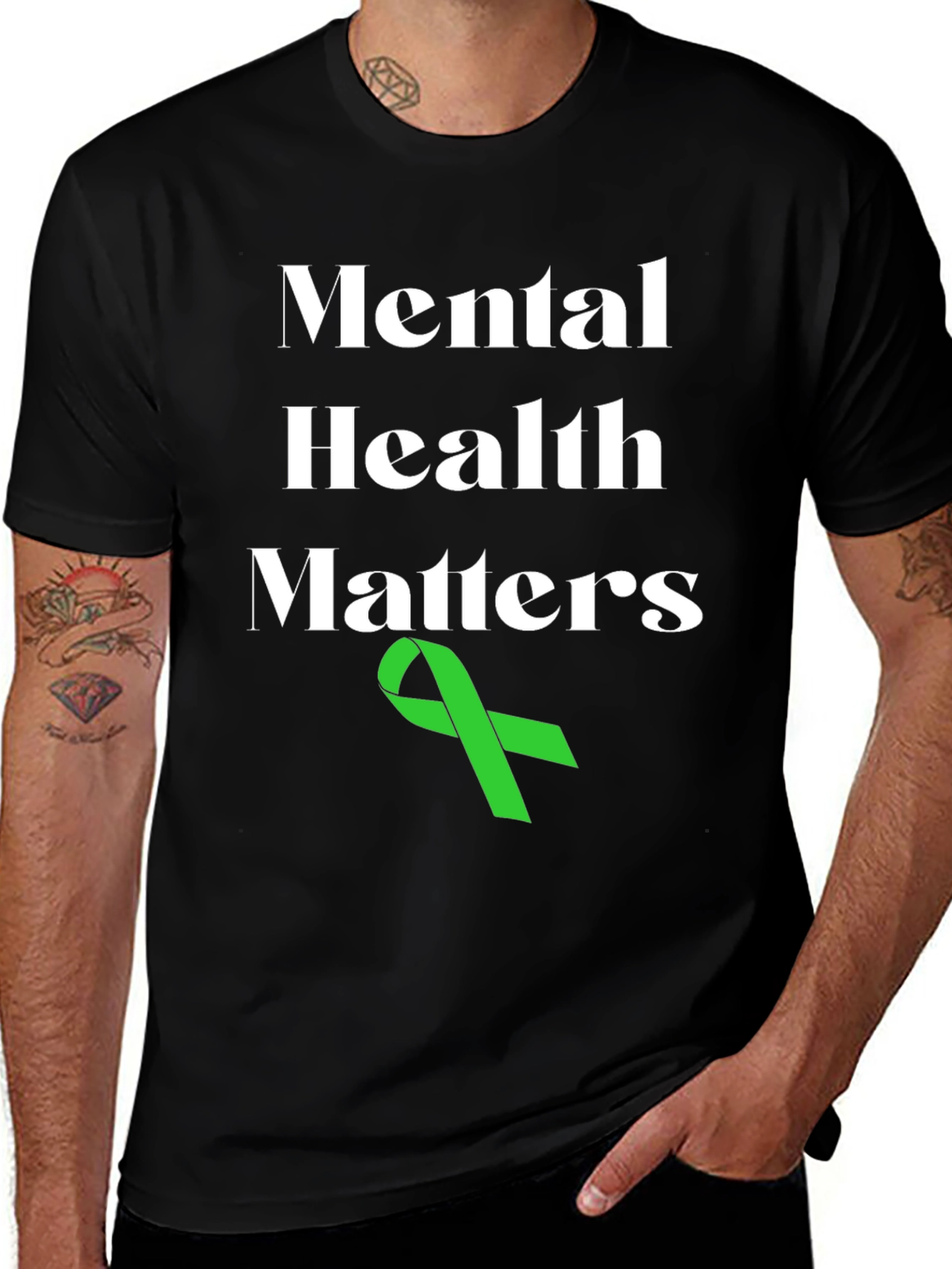 Variant 27 of Mental Health Matters Awareness T-Shirt