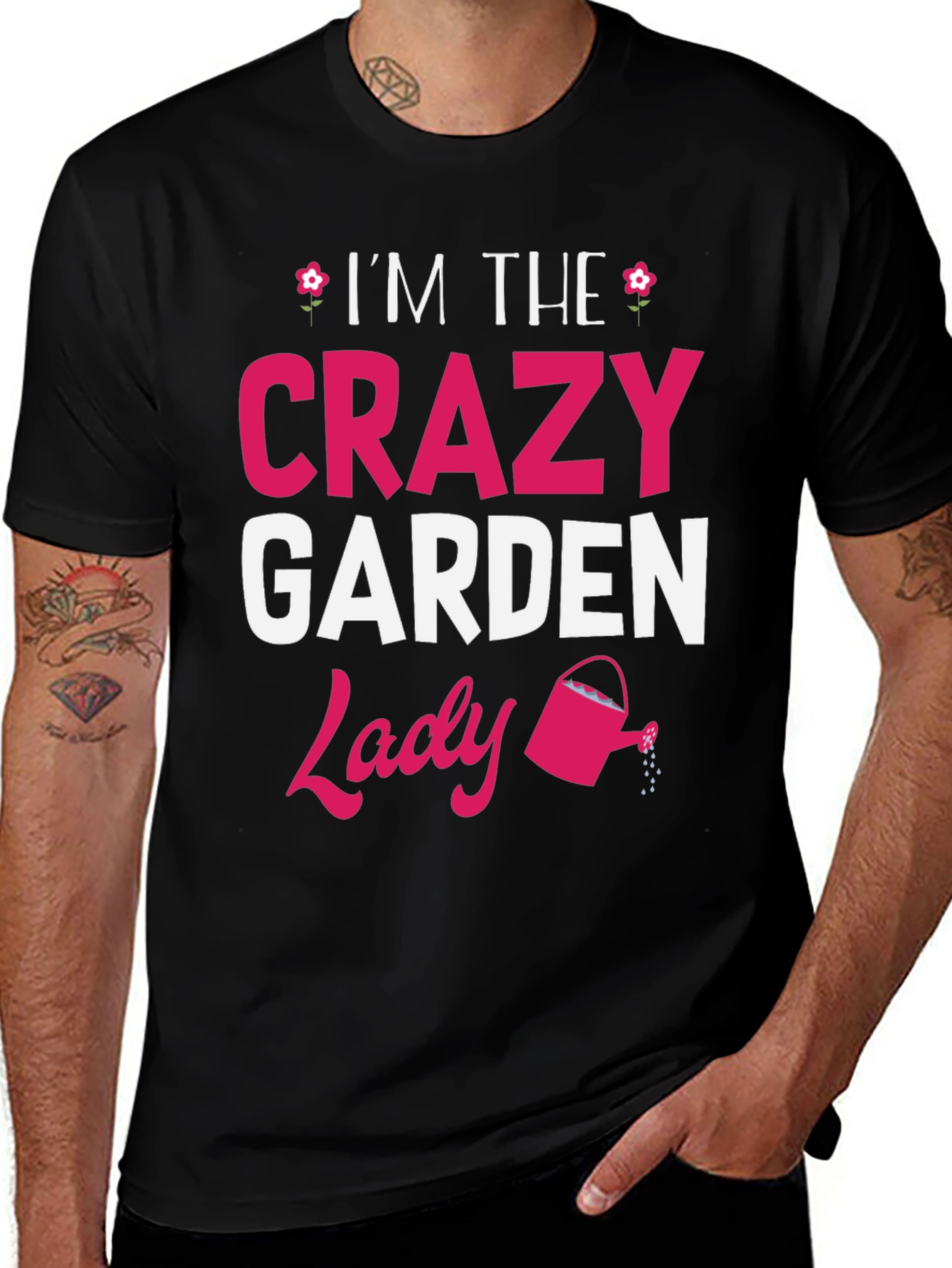 Variant 25 of Crazy Garden Lady T-Shirt