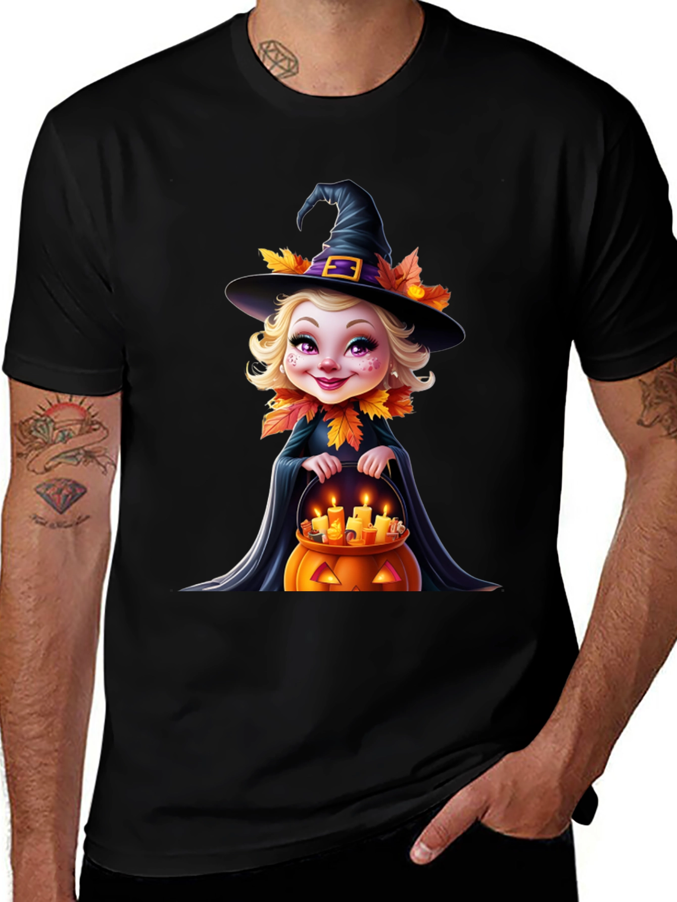 Variant 15 of Halloween Witch T-Shirt