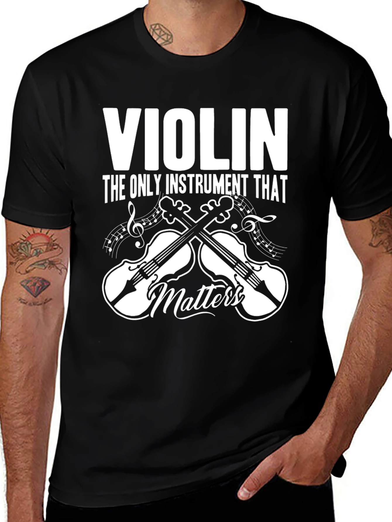 Variant 9 of Violin Matters Graphic Tee