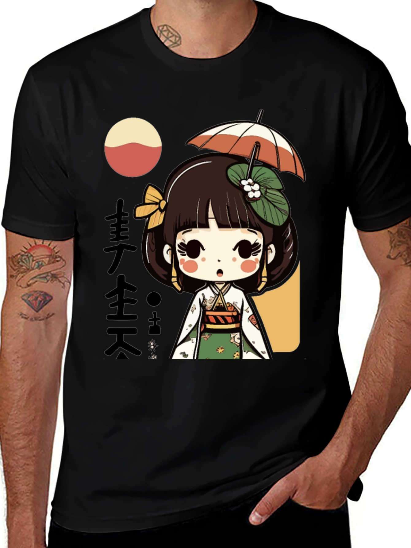 Variant 27 of Anime Girl Graphic Tee - Stylish Cotton Comfort