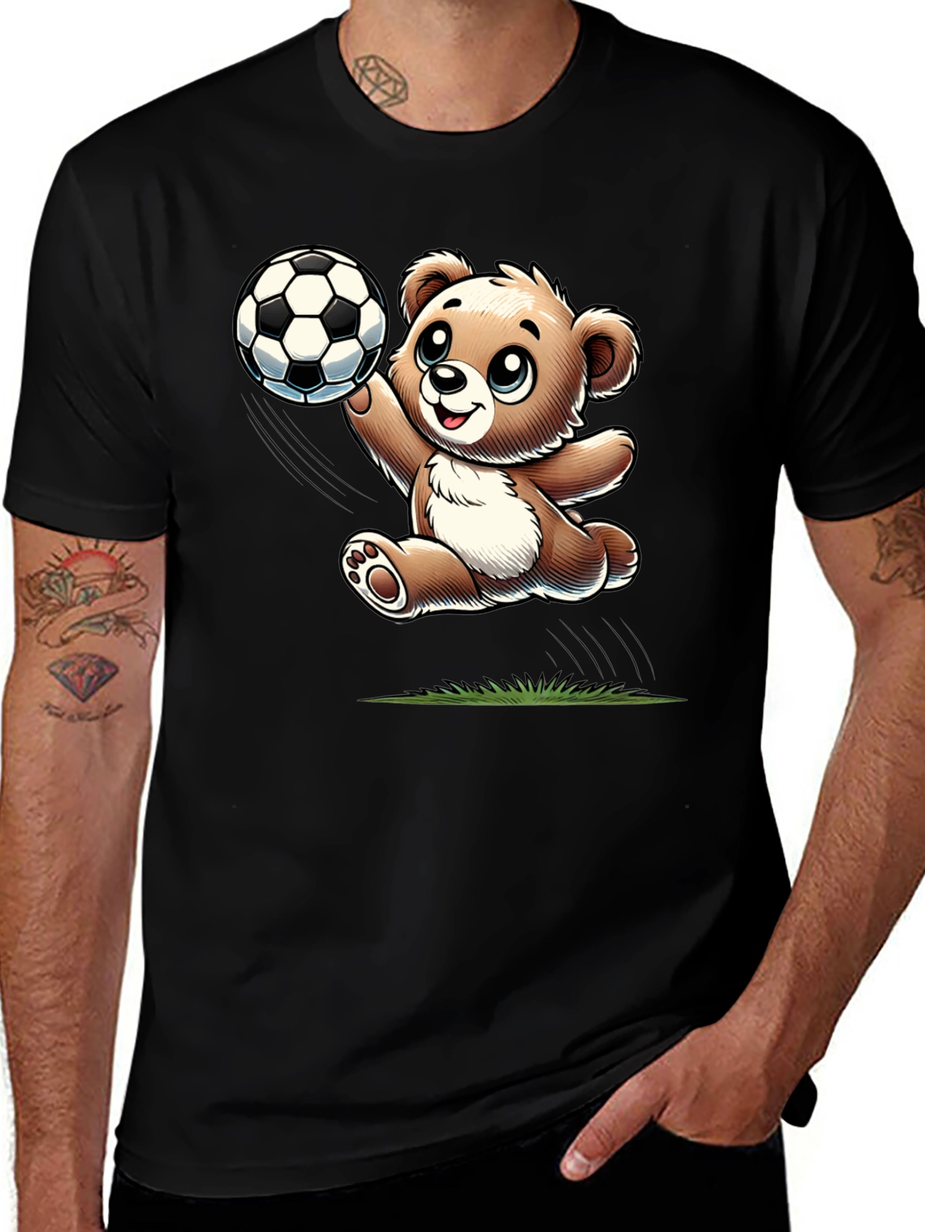 Variant 15 of Teddy Bear Soccer T-Shirt