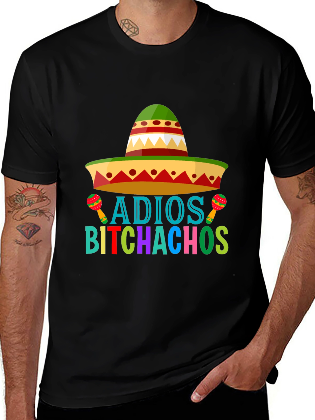 Adios Bitchachos Cinco de Mayo T-Shirt