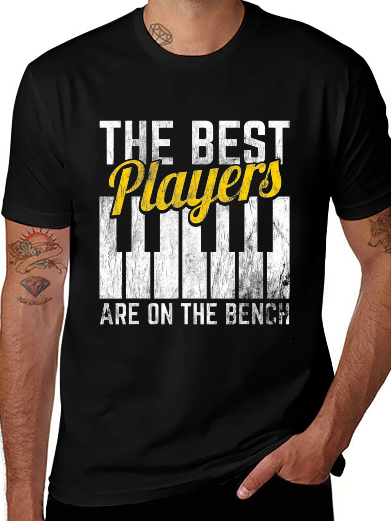 Variant 24 of The Best Players are On The Bench T-Shirt