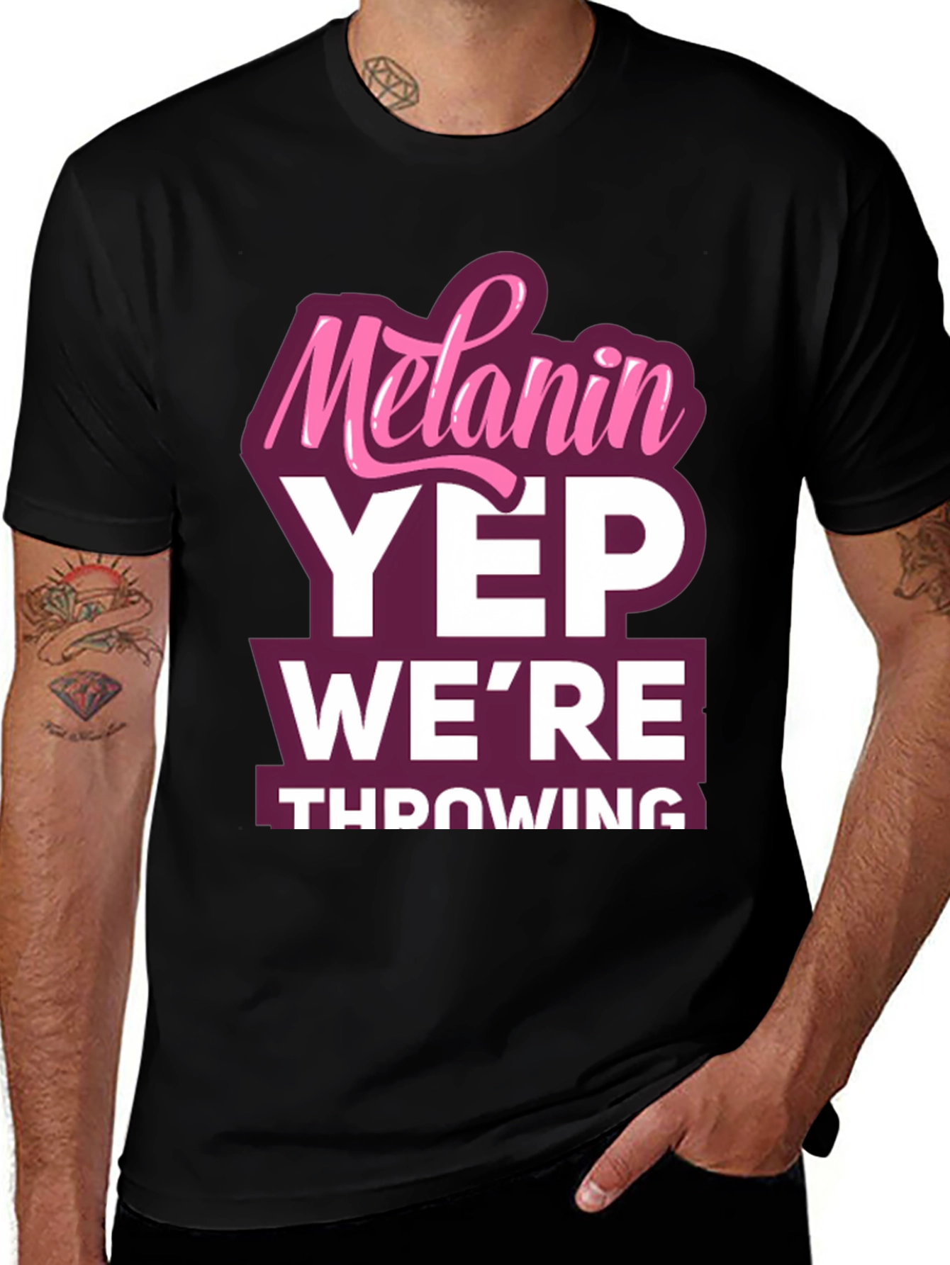 Variant 2 of Melanin Yep Graphic Tee