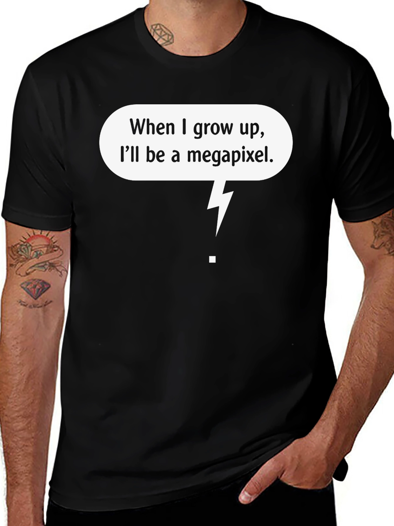 Variant 20 of Megapixel Dreamer T-Shirt - Funny Photography Tee