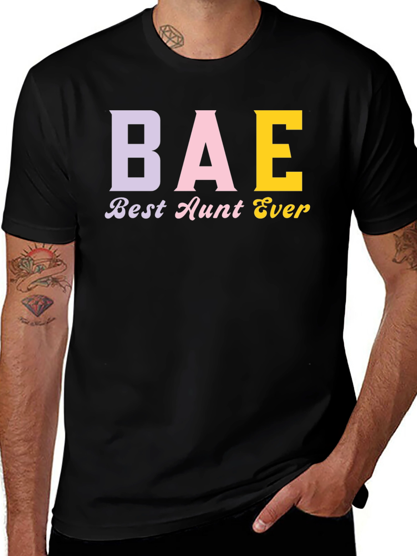 Best Aunt Ever BAE T-Shirt