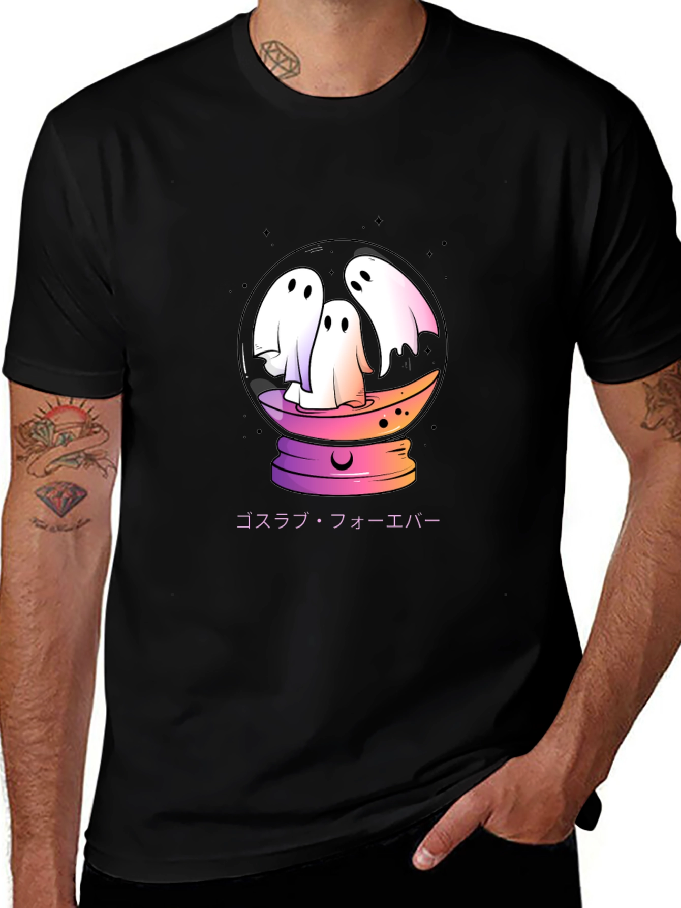 Ghostly Glow T-Shirt - Spooky Season Style