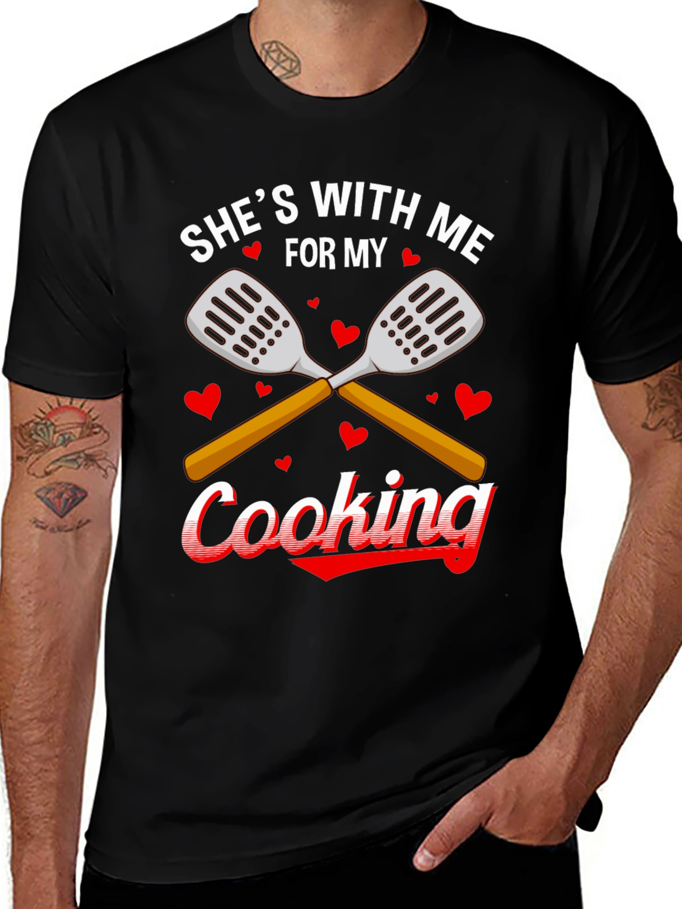 Variant 14 of She's With Me For My Cooking T-Shirt