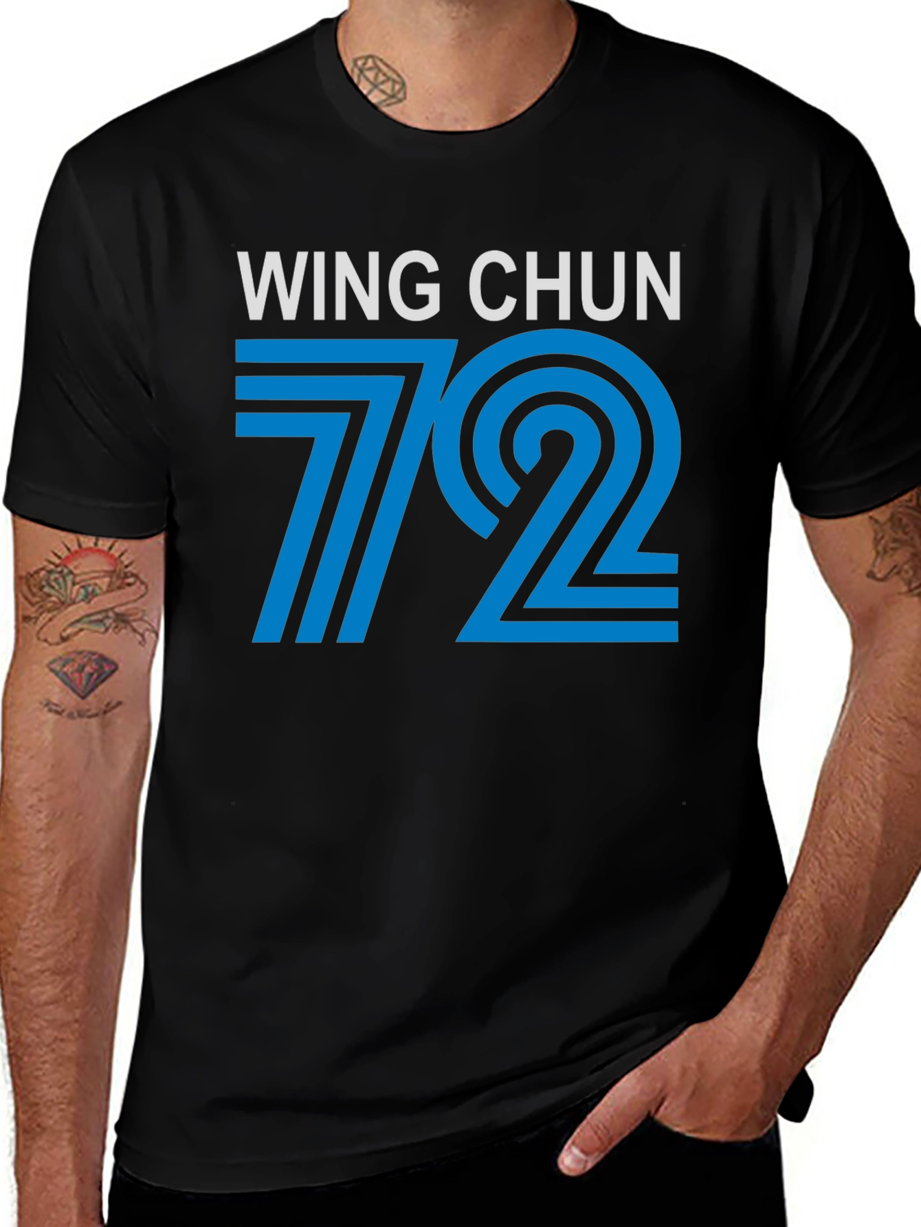 Wing Chun 72 T-Shirt Black