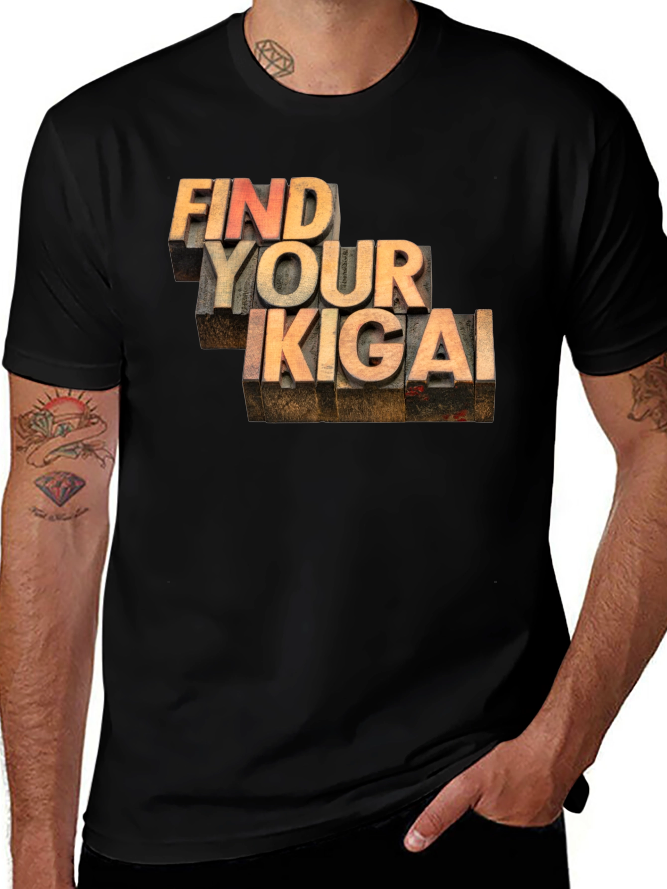 Variant 8 of Find Your Ikigai T-Shirt