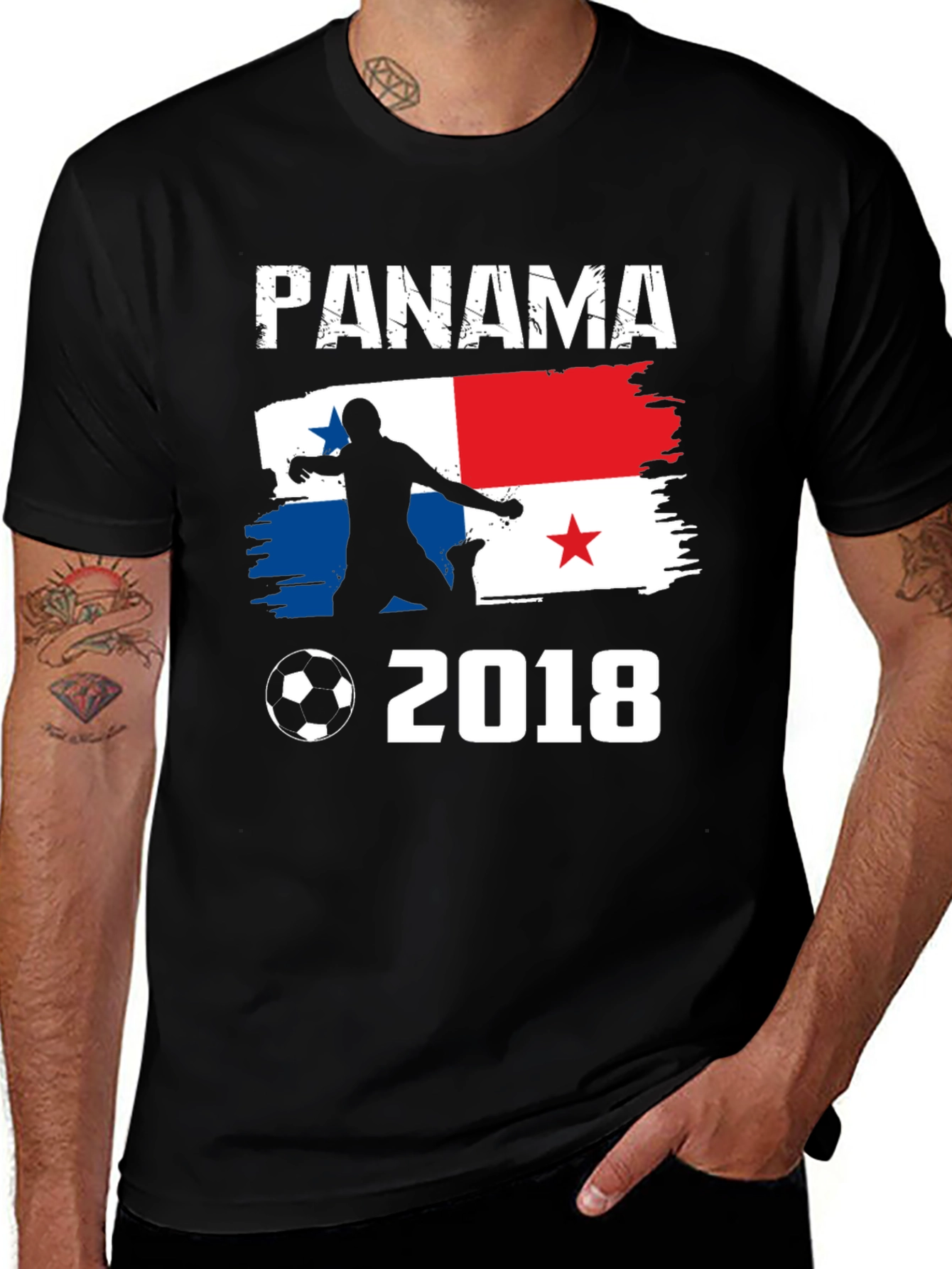 Variant 17 of Panama Soccer 2018 T-Shirt