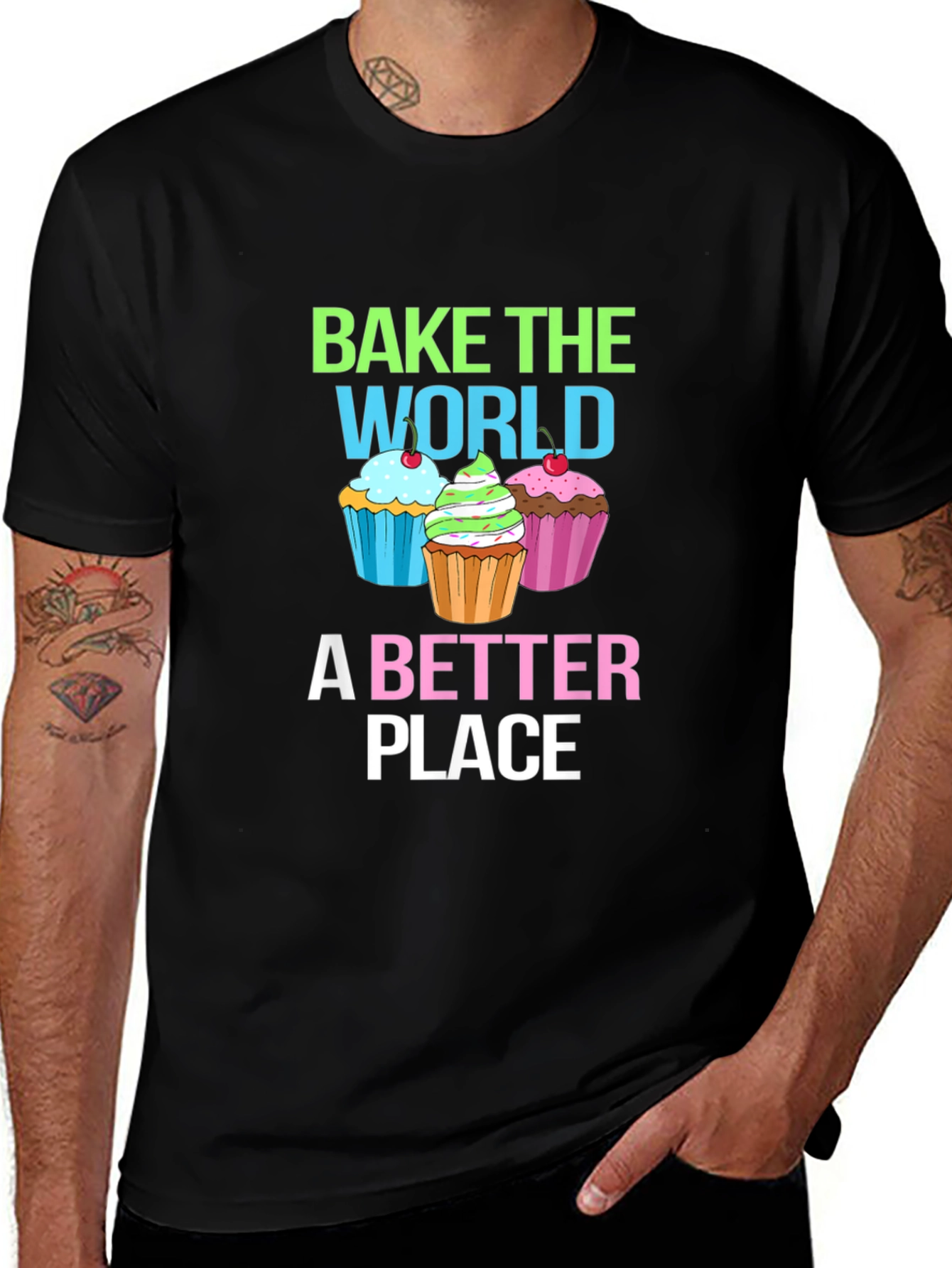 Variant 29 of Bake The World T-Shirt