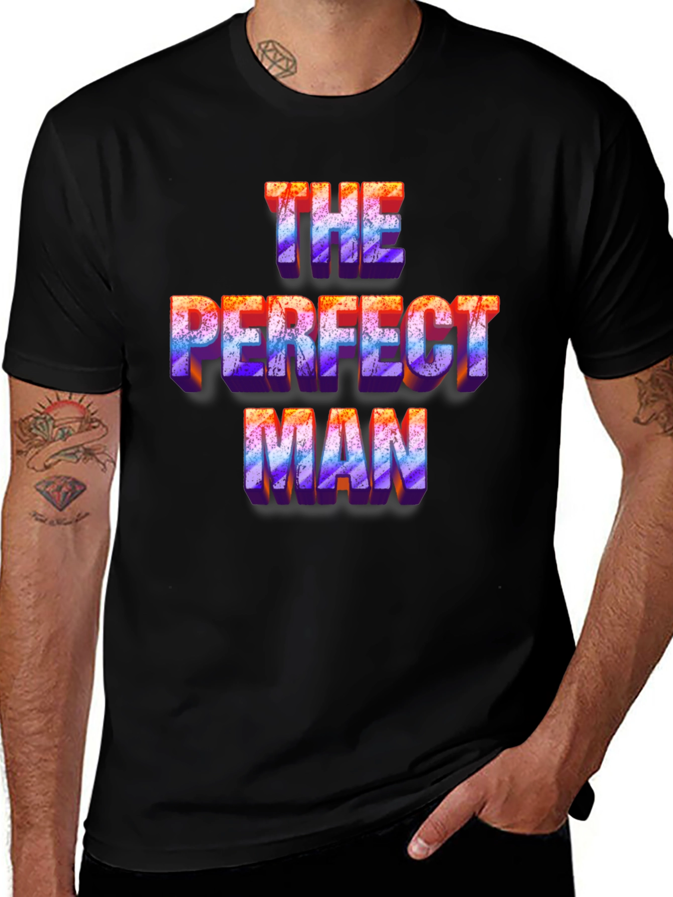 Variant 25 of The Perfect Man Graphic T-Shirt