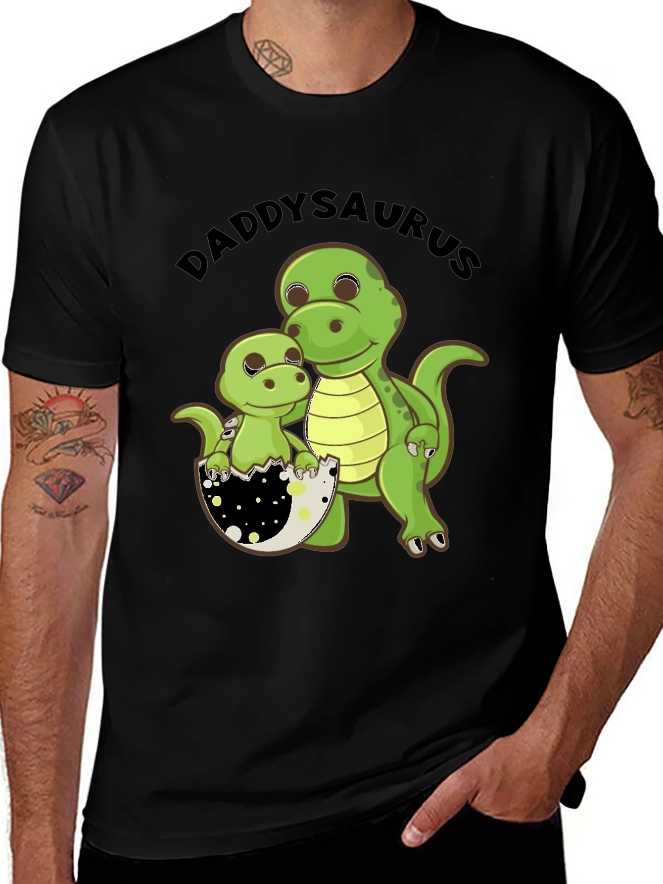 Daddysaurus T-Shirt - Father's Day Dinosaur Tee