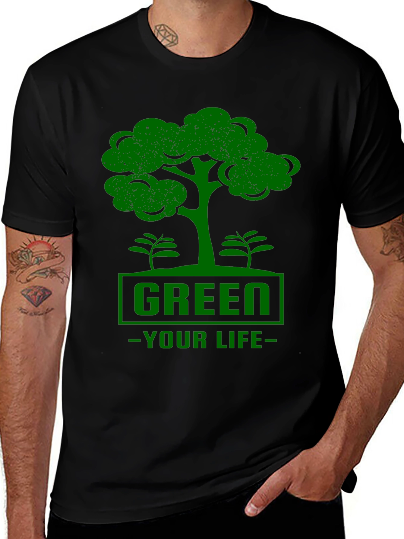 Variant 28 of Go Green T-Shirt