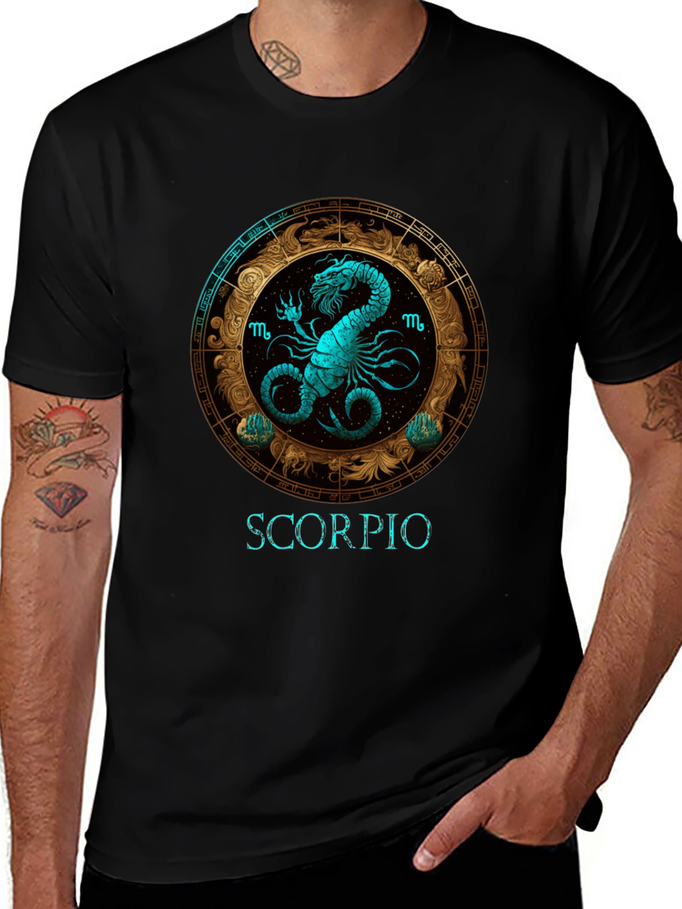 Scorpio Zodiac T-Shirt - Astrology Sign Design