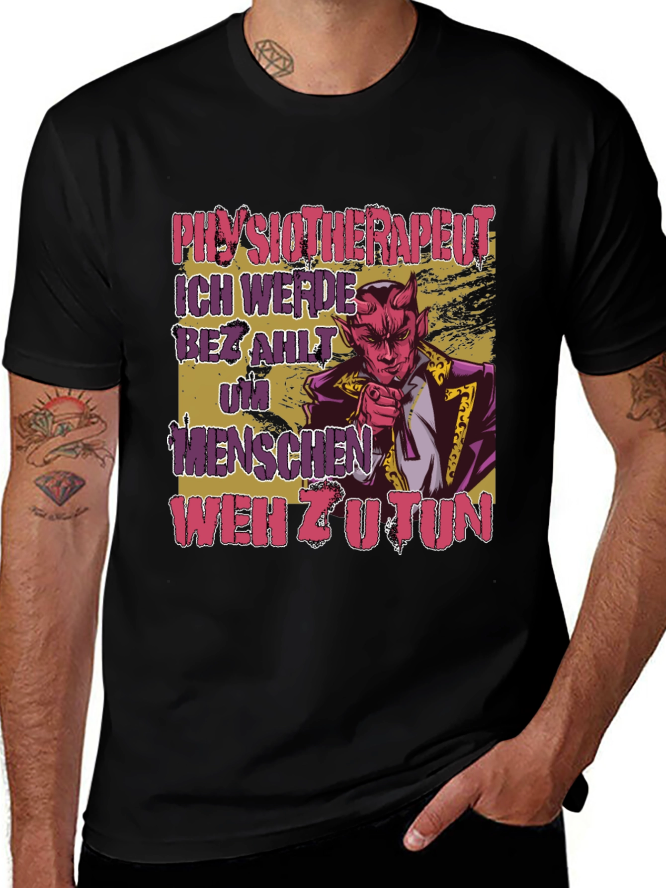 Physiotherapist Devil T-Shirt