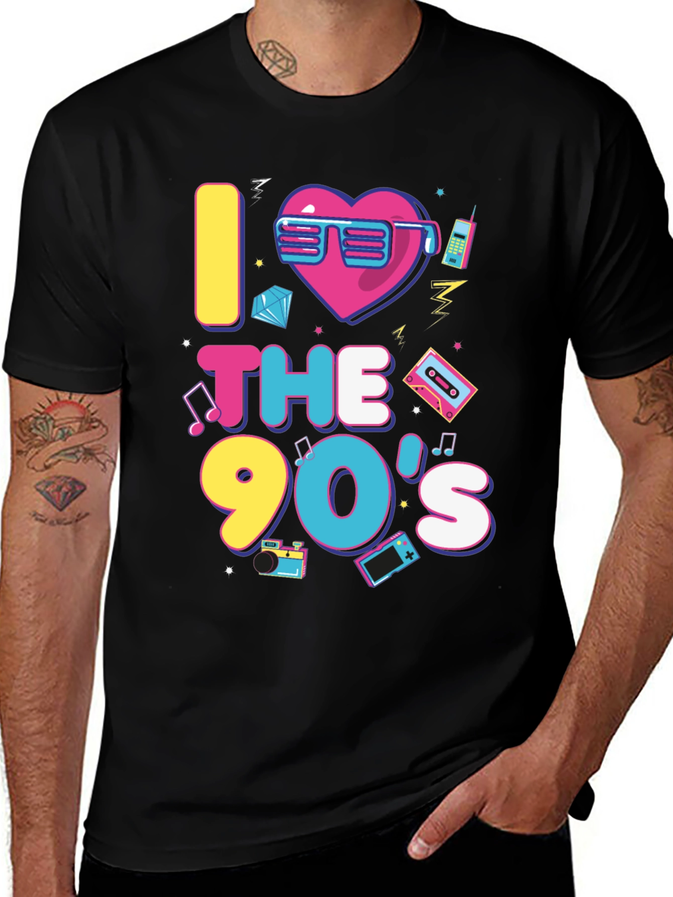 I Love The 90's Graphic T-Shirt