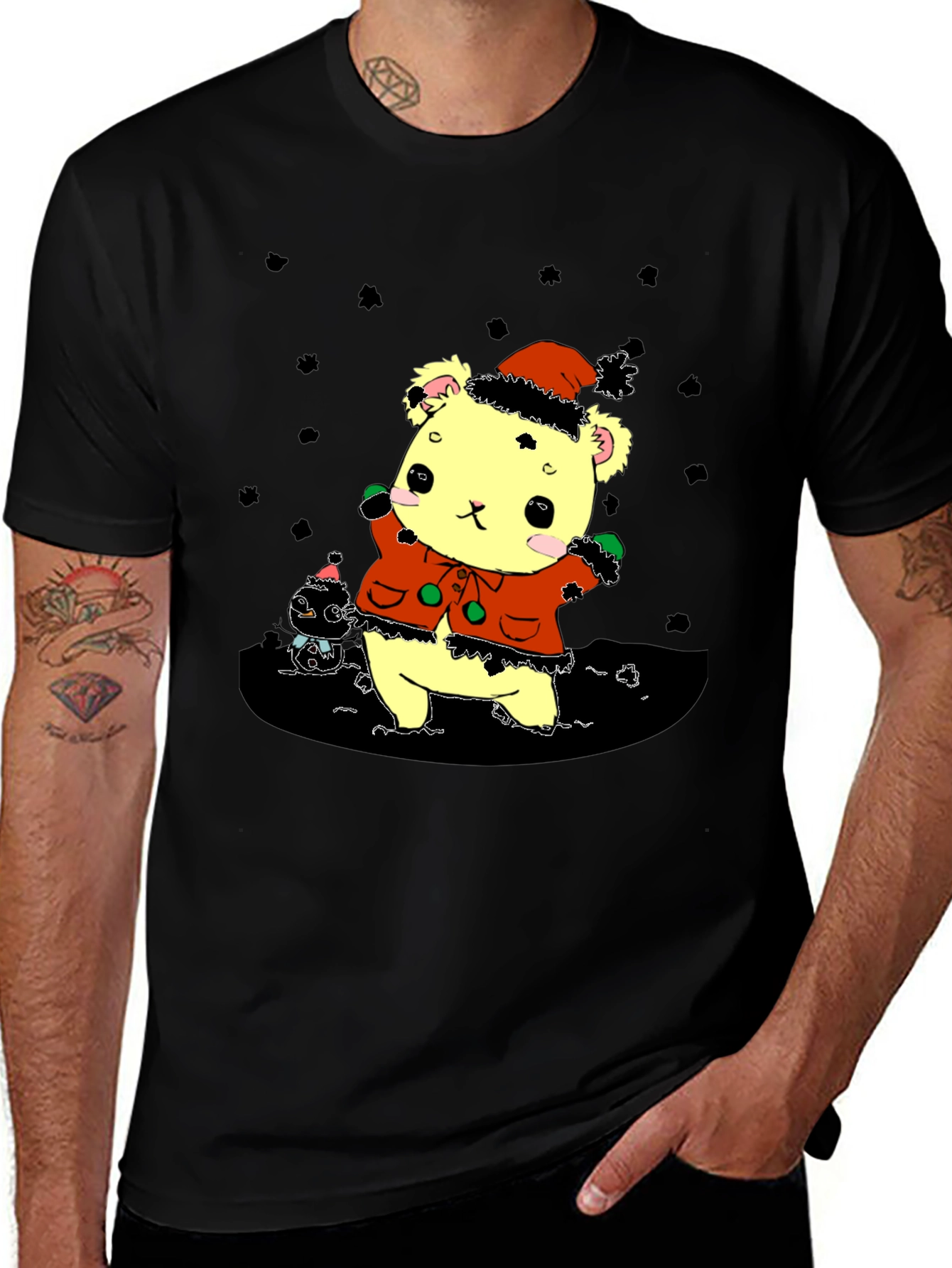 Variant 11 of Festive Bear T-Shirt - Holiday Cheer