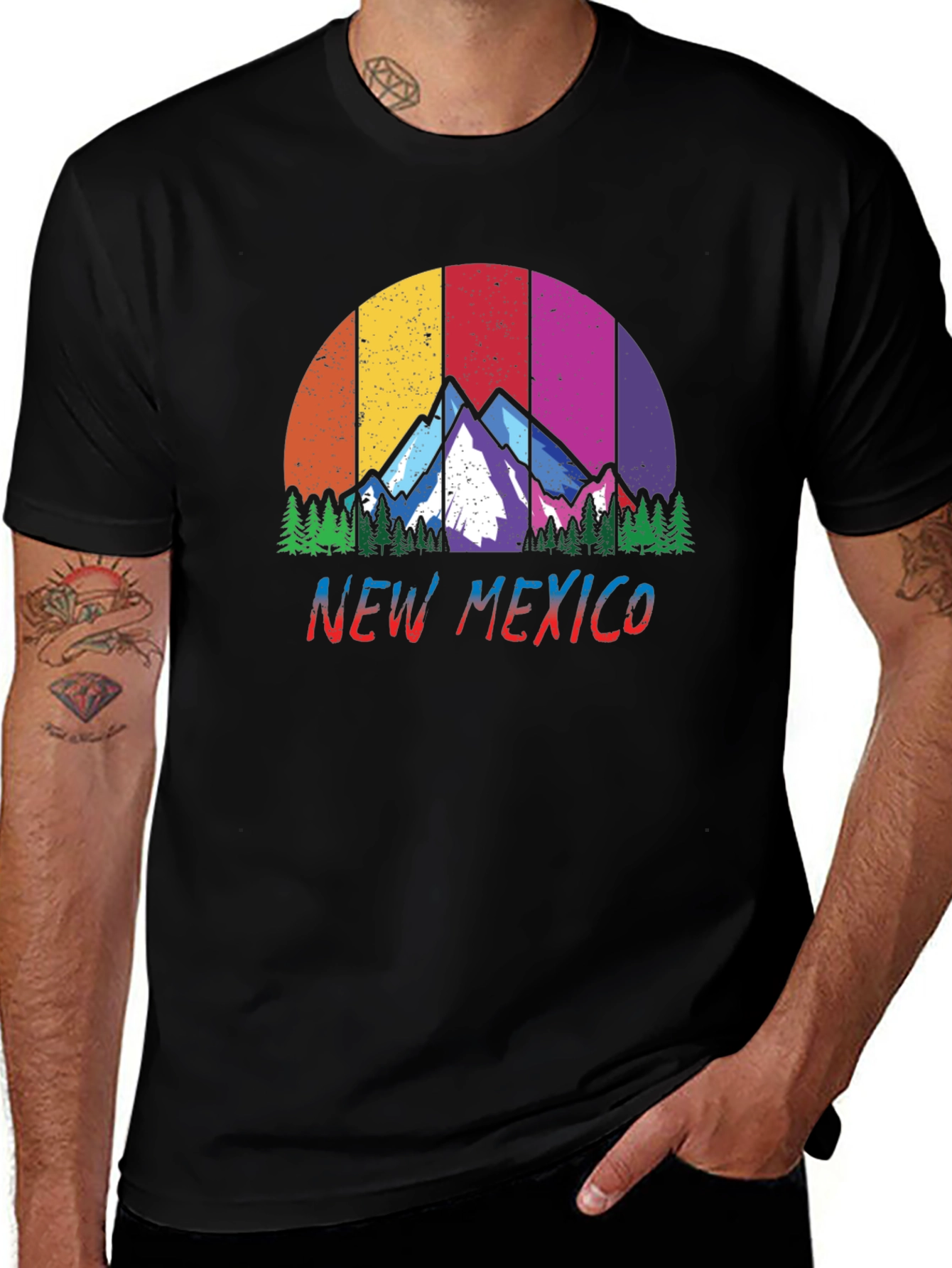 New Mexico Retro Graphic Tee