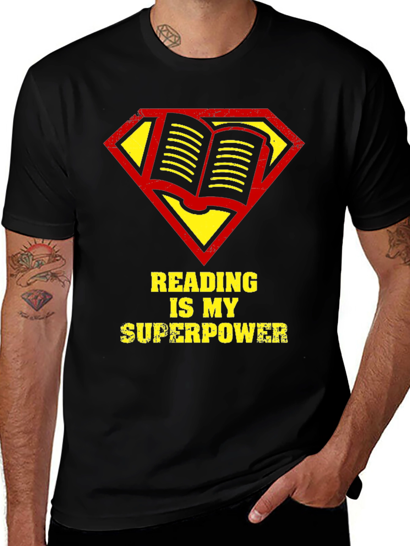 Variant 4 of Reading is My Superpower T-Shirt
