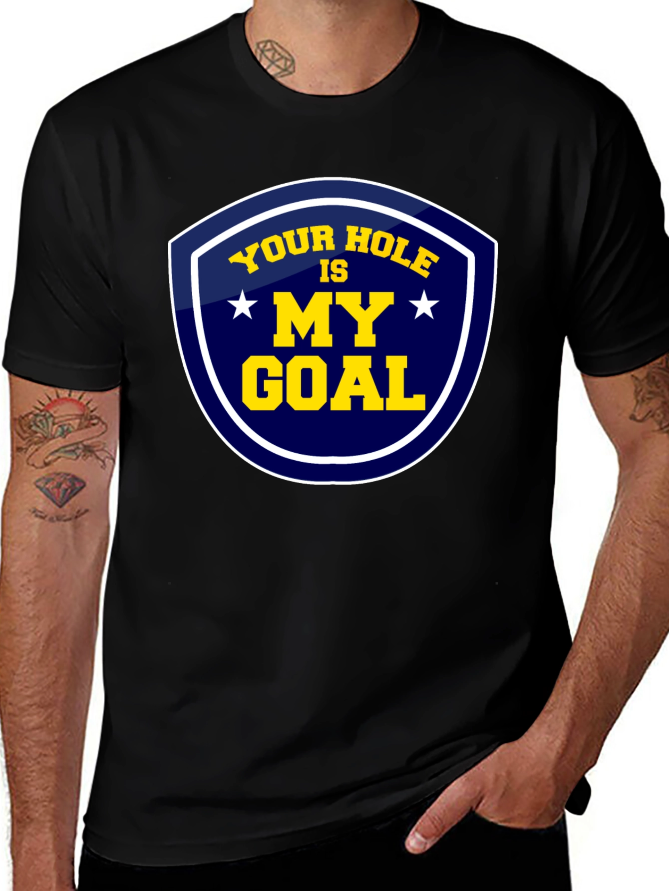 Variant 24 of Your Hole Is My Goal Graphic T-Shirt