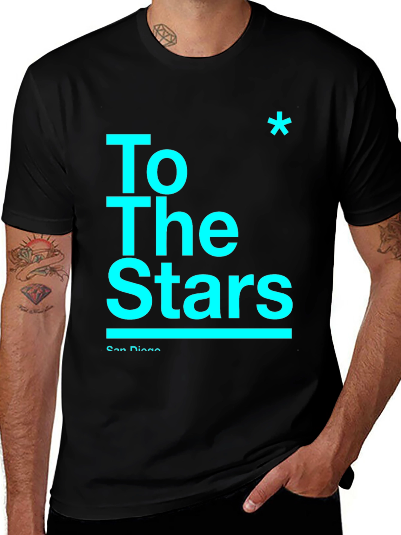 To The Stars T-Shirt - San Diego Design