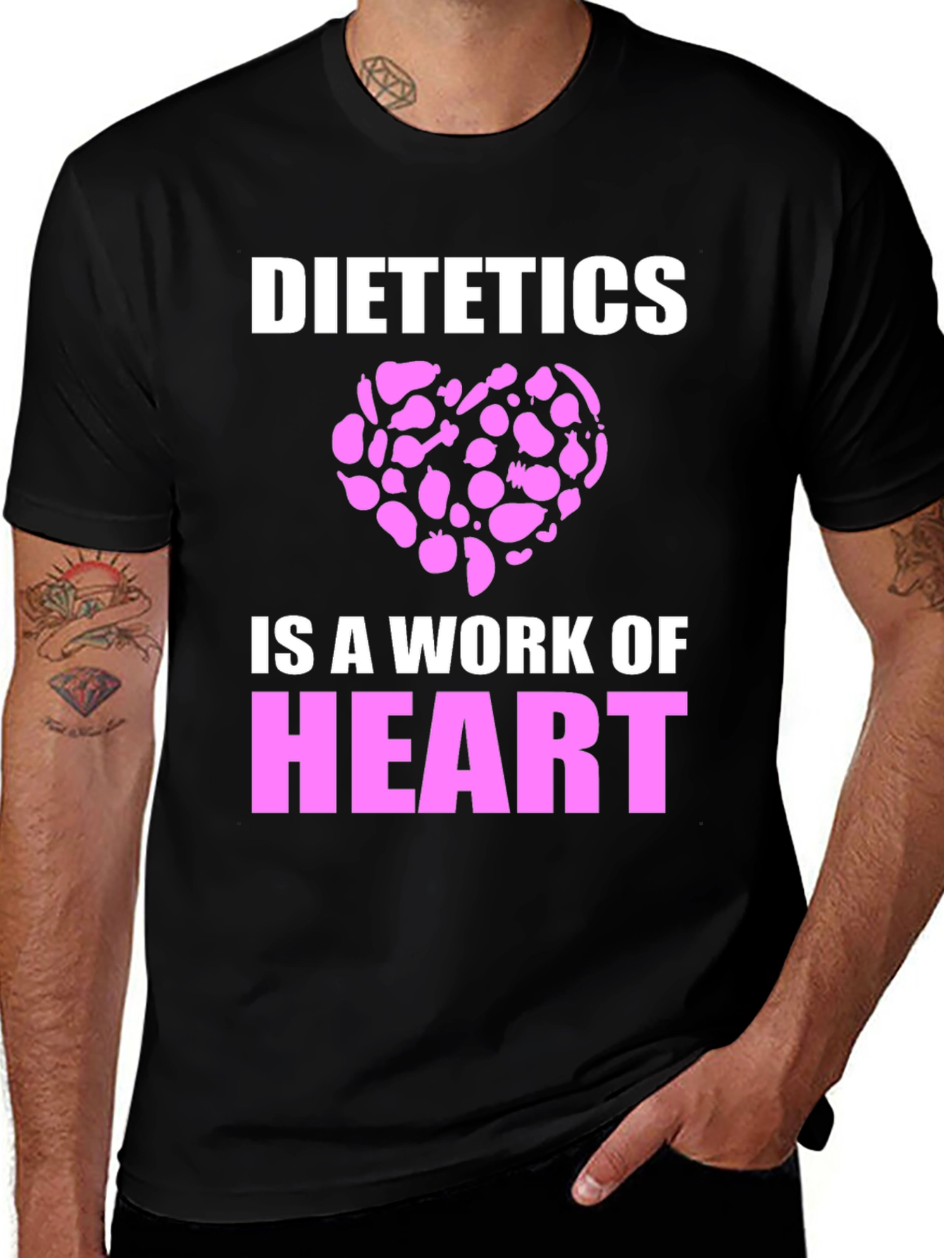 Variant 14 of Dietetics Is A Work Of Heart T-Shirt