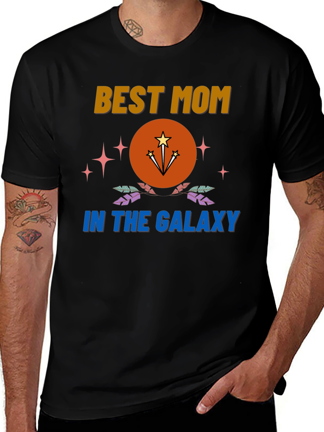 Variant 6 of Best Mom In The Galaxy Graphic Tee