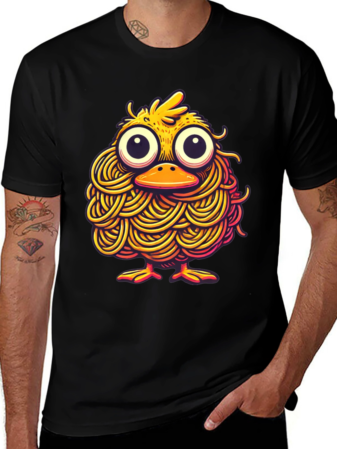 Variant 4 of Noodle Duck Graphic T-Shirt