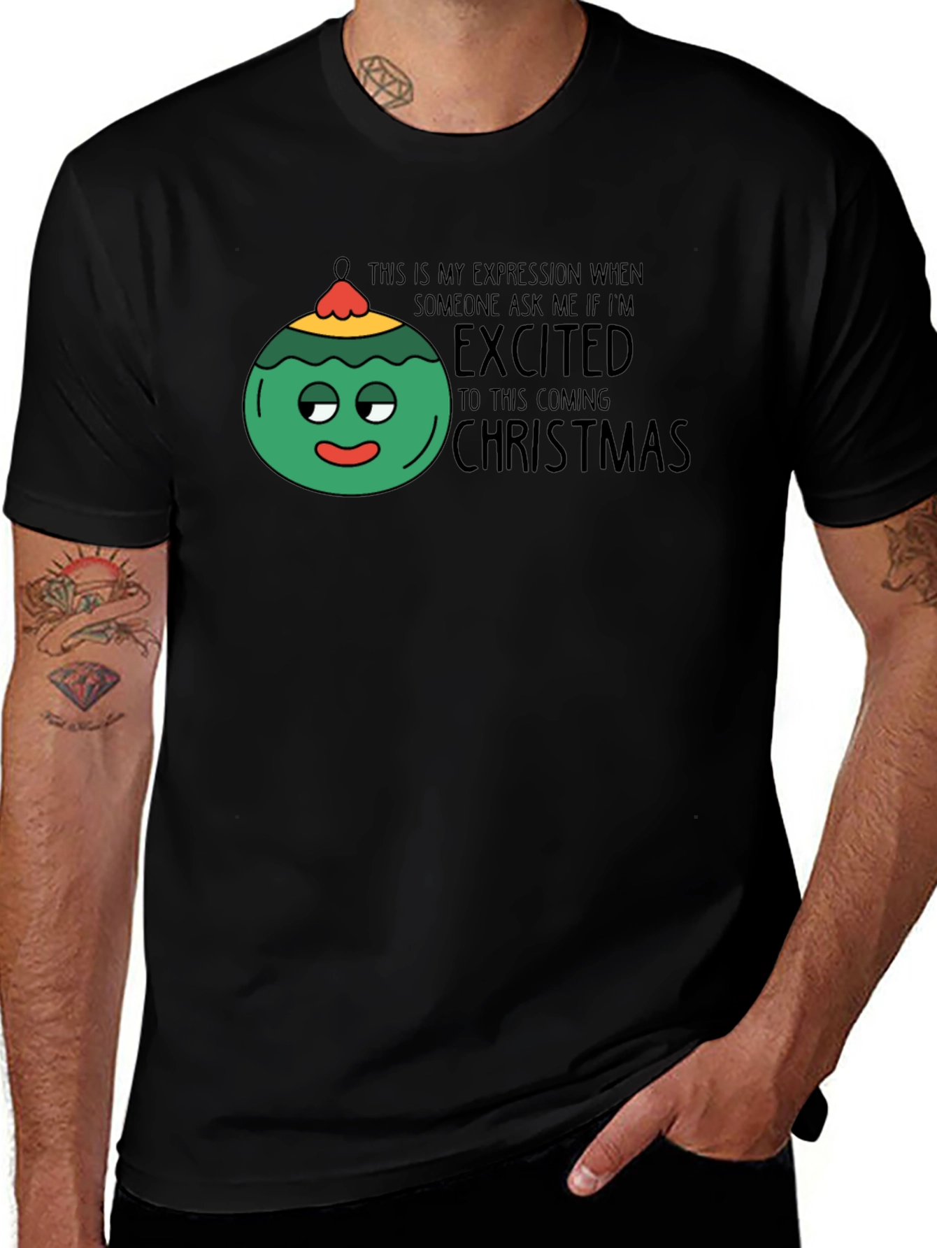 Excited for Christmas Graphic Tee
