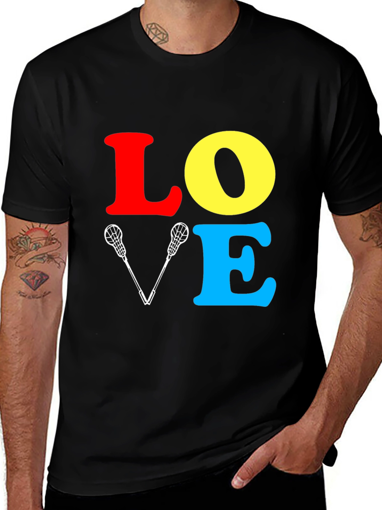 Lacrosse Love T-Shirt - Stylish Sportswear Tee