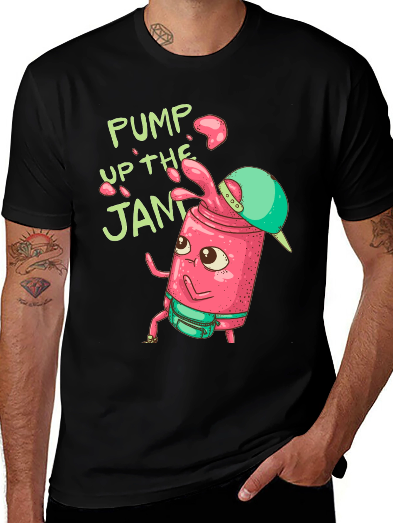 Variant 22 of Pump Up The Jam T-Shirt - Funky Graphic Tee