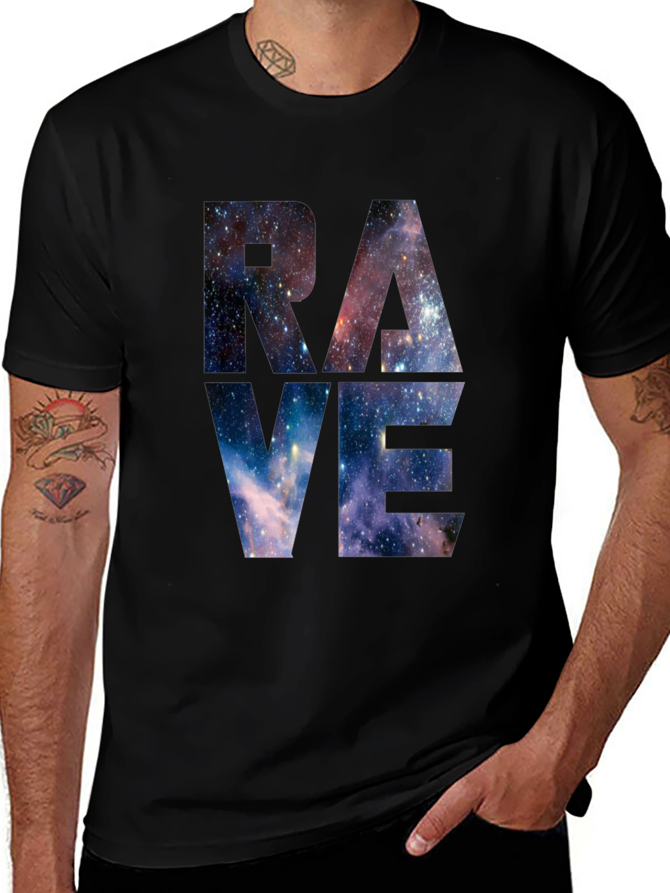 Variant 11 of Rave Space Galaxy T-Shirt