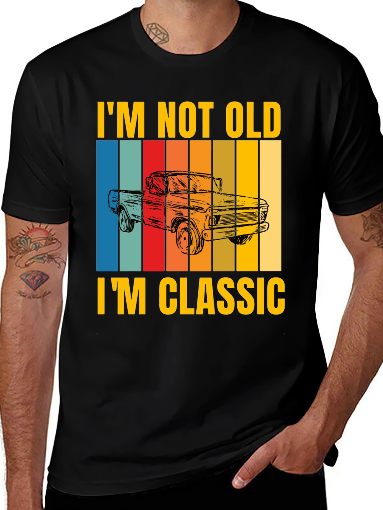 Variant 30 of I'm Not Old, I'm Classic Truck T-Shirt