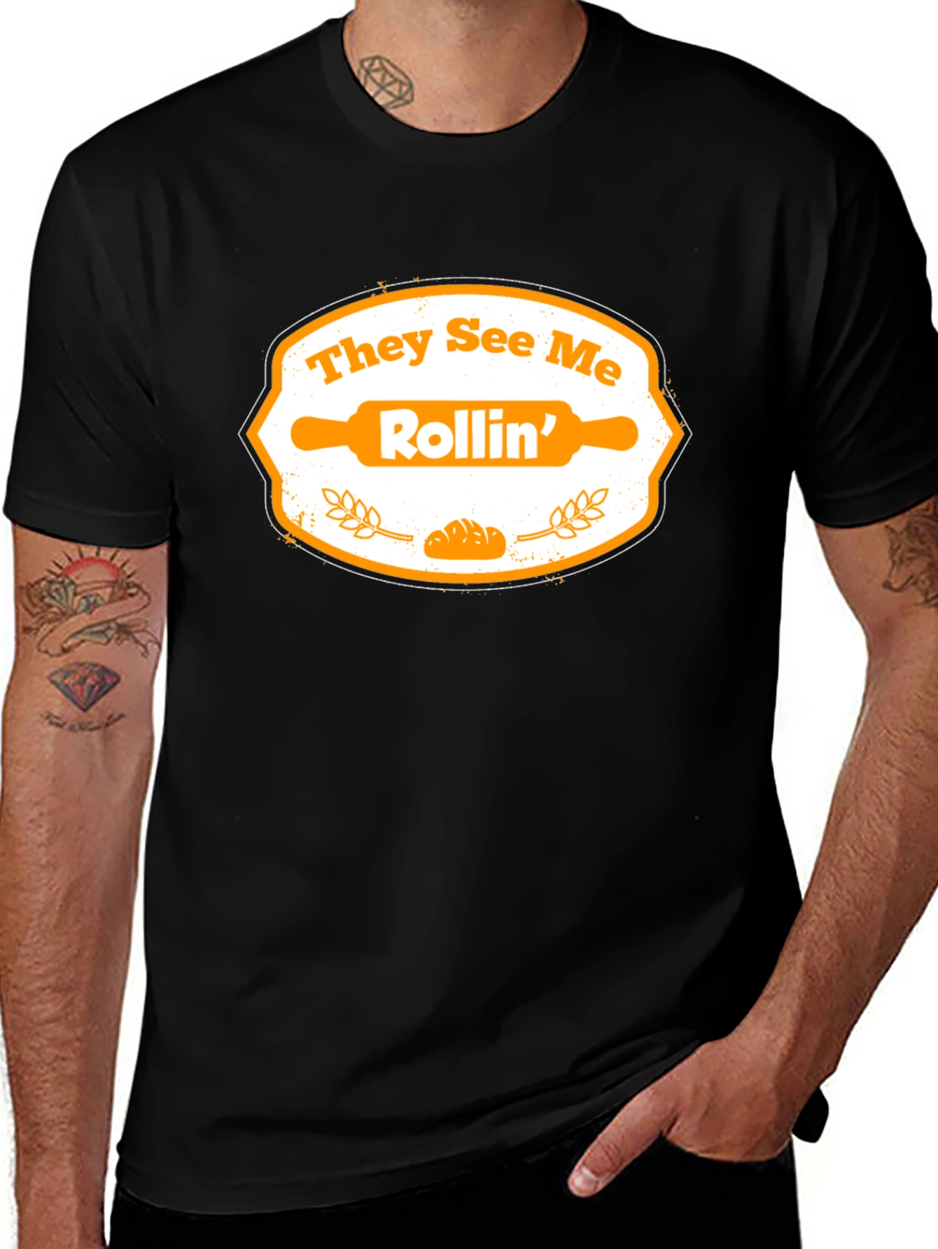 They See Me Rollin' Baker T-Shirt