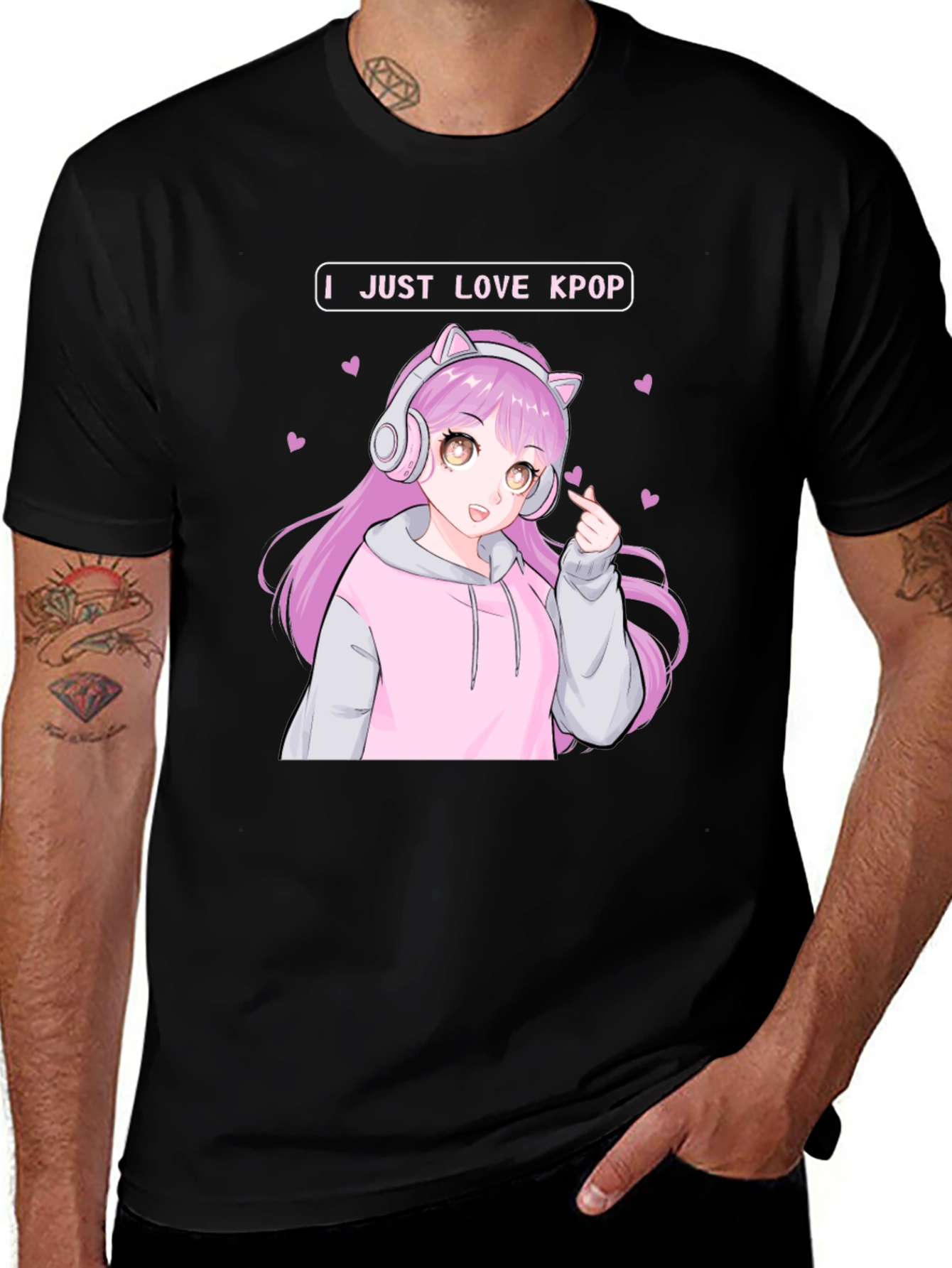 Anime Kpop T-Shirt - I Just Love Kpop!