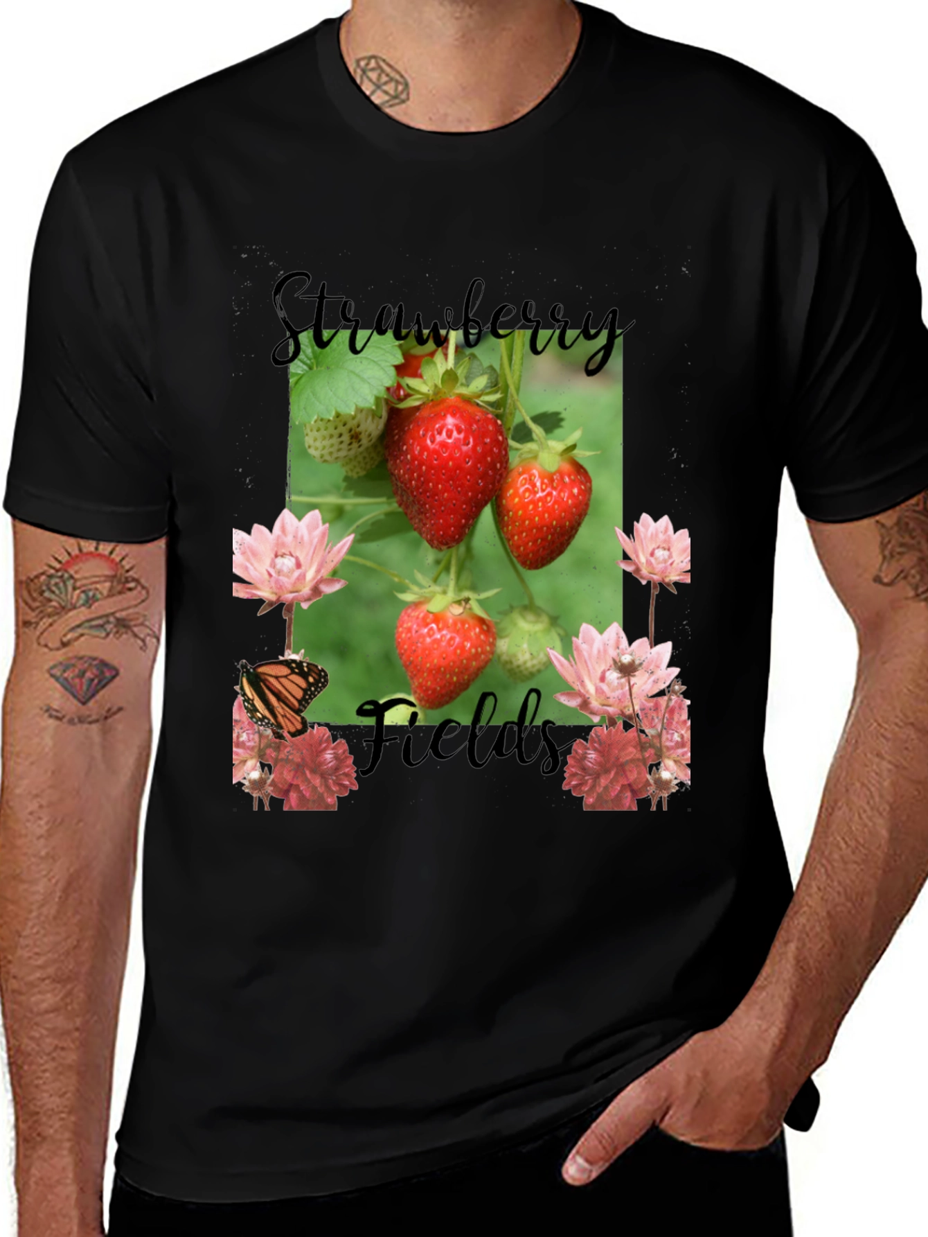 Variant 21 of Strawberry Fields Graphic Tee