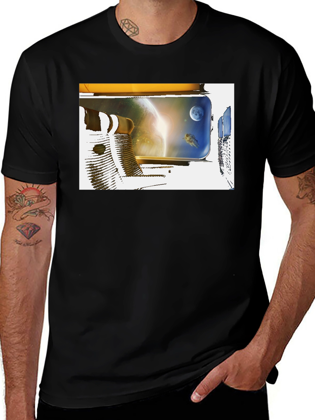Variant 24 of Space View T-Shirt