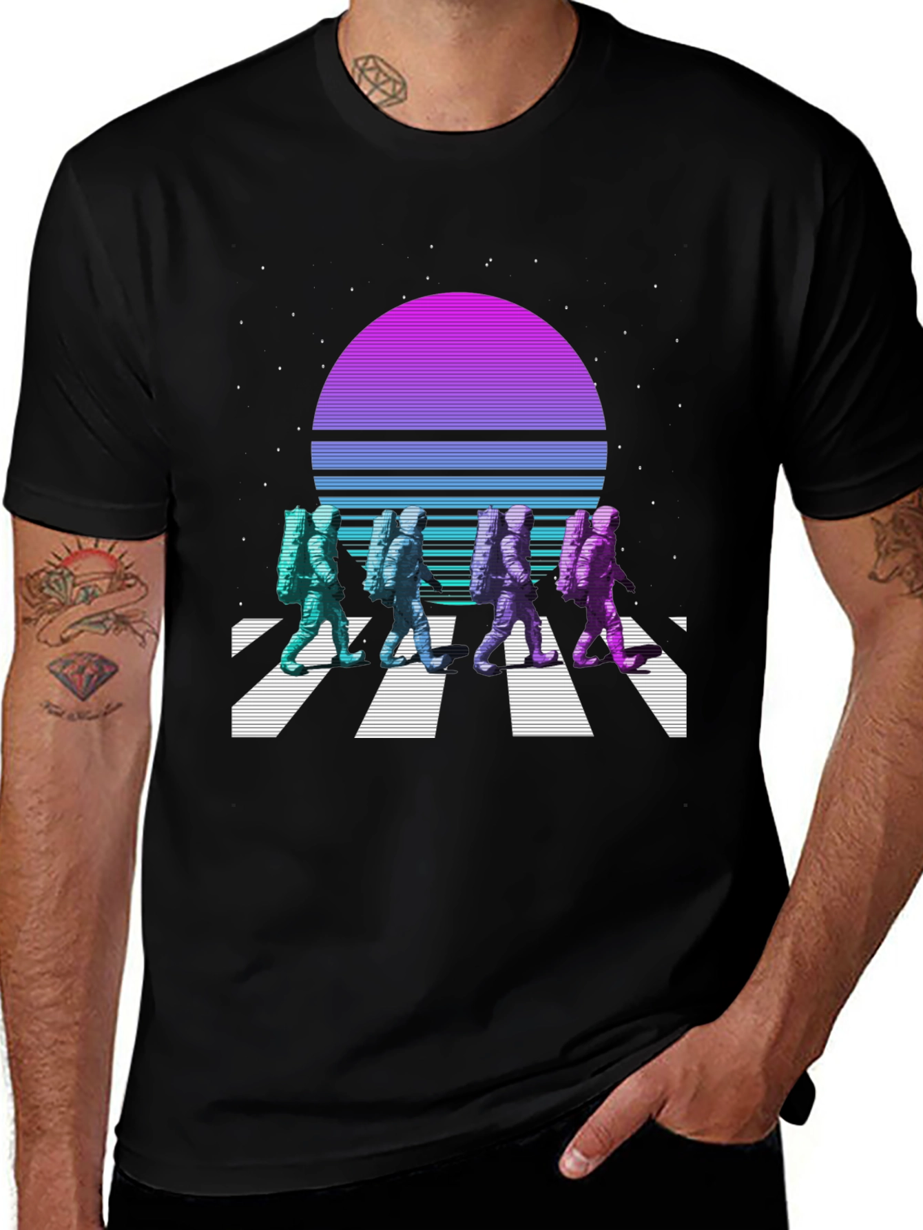 Variant 7 of Astronaut Abbey Road T-Shirt